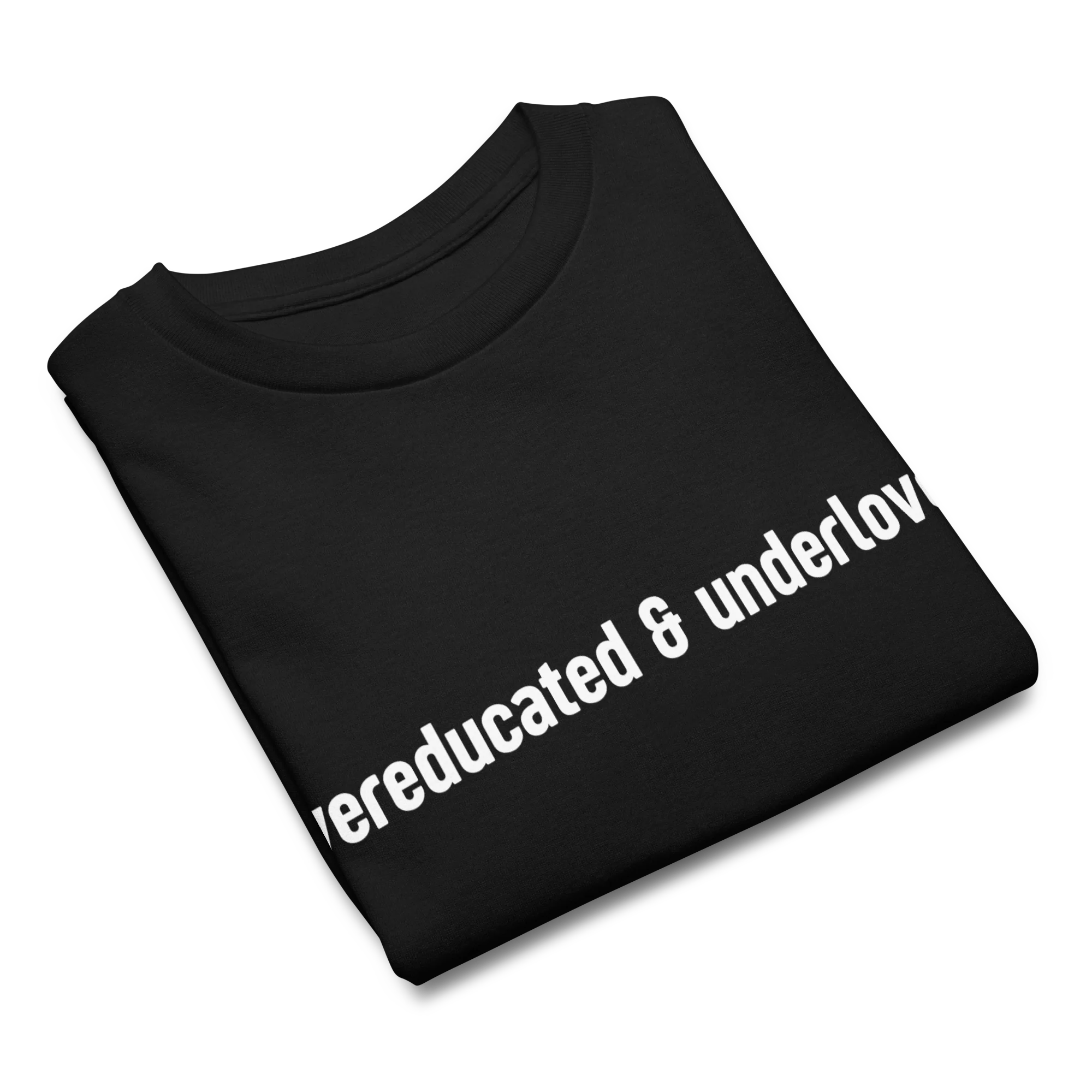 Overeducated & Underloved Baby Tee - Image 8
