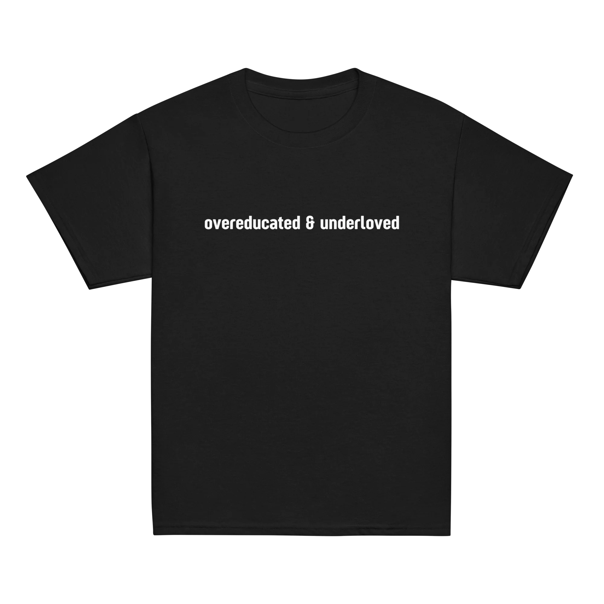 Overeducated & Underloved Baby Tee - Image 9