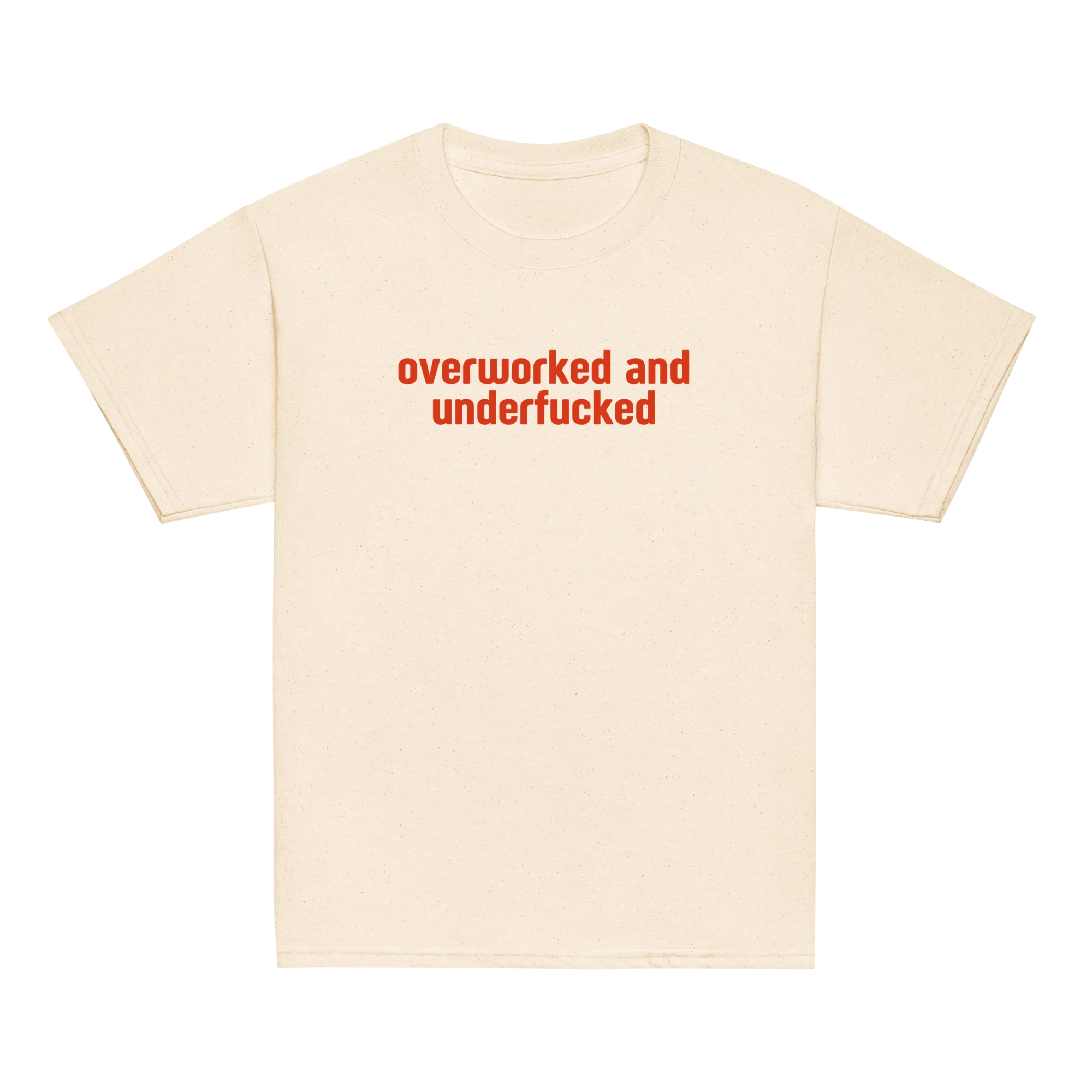 Overworked and Underfucked Baby Tee - Image 4
