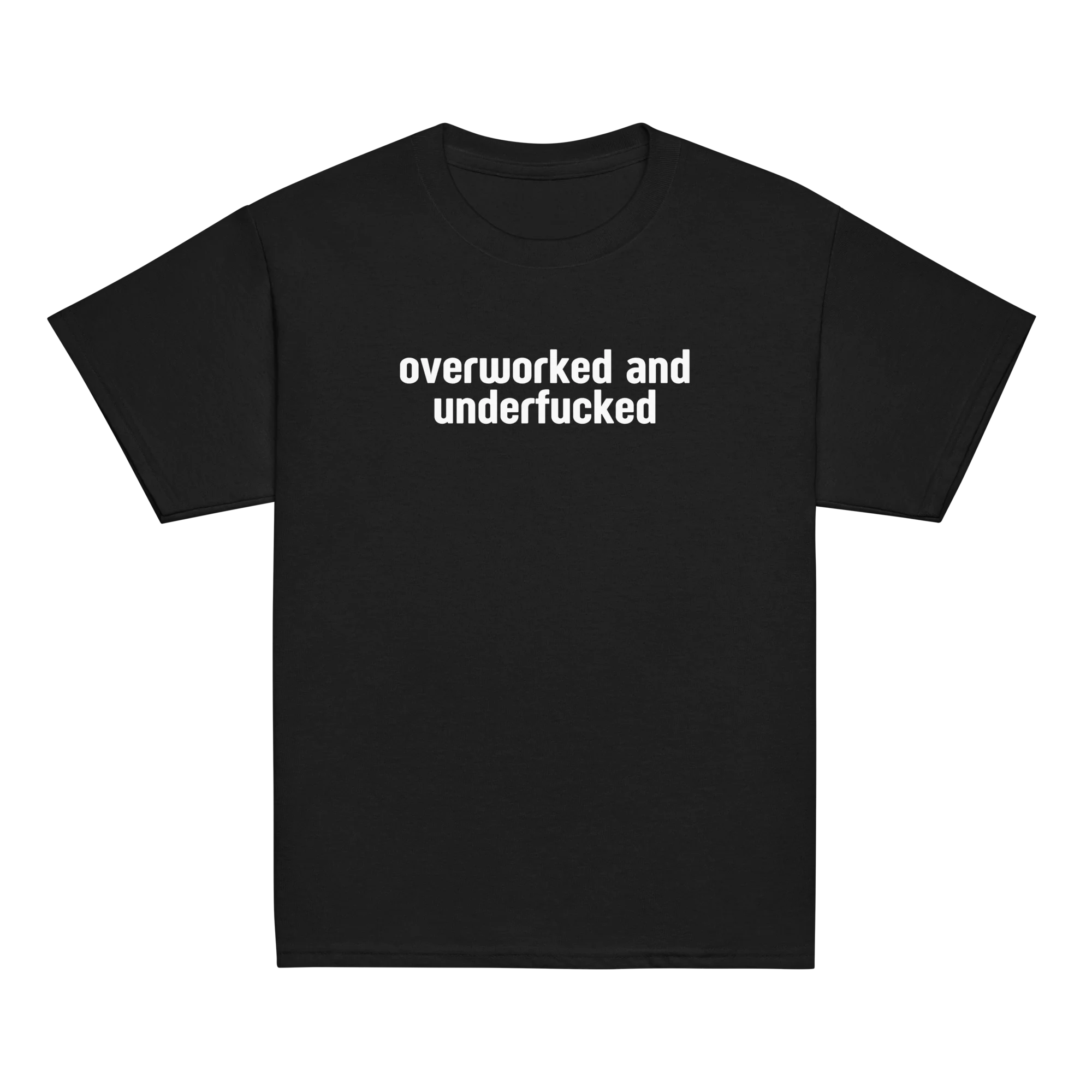 Overworked and Underfucked Baby Tee - Image 6