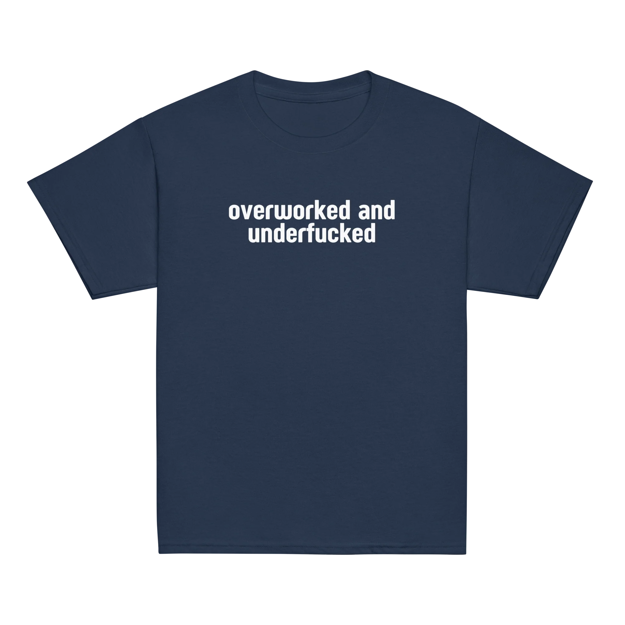 Overworked and Underfucked Baby Tee - Image 9
