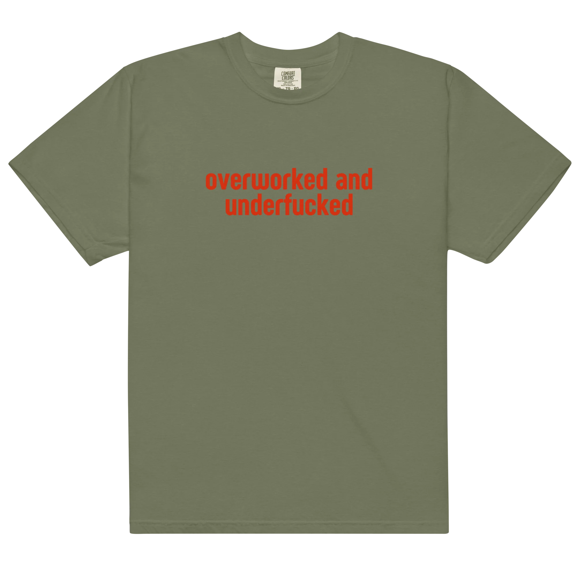 Overworked and Underfucked Classic T-Shirt - Image 13