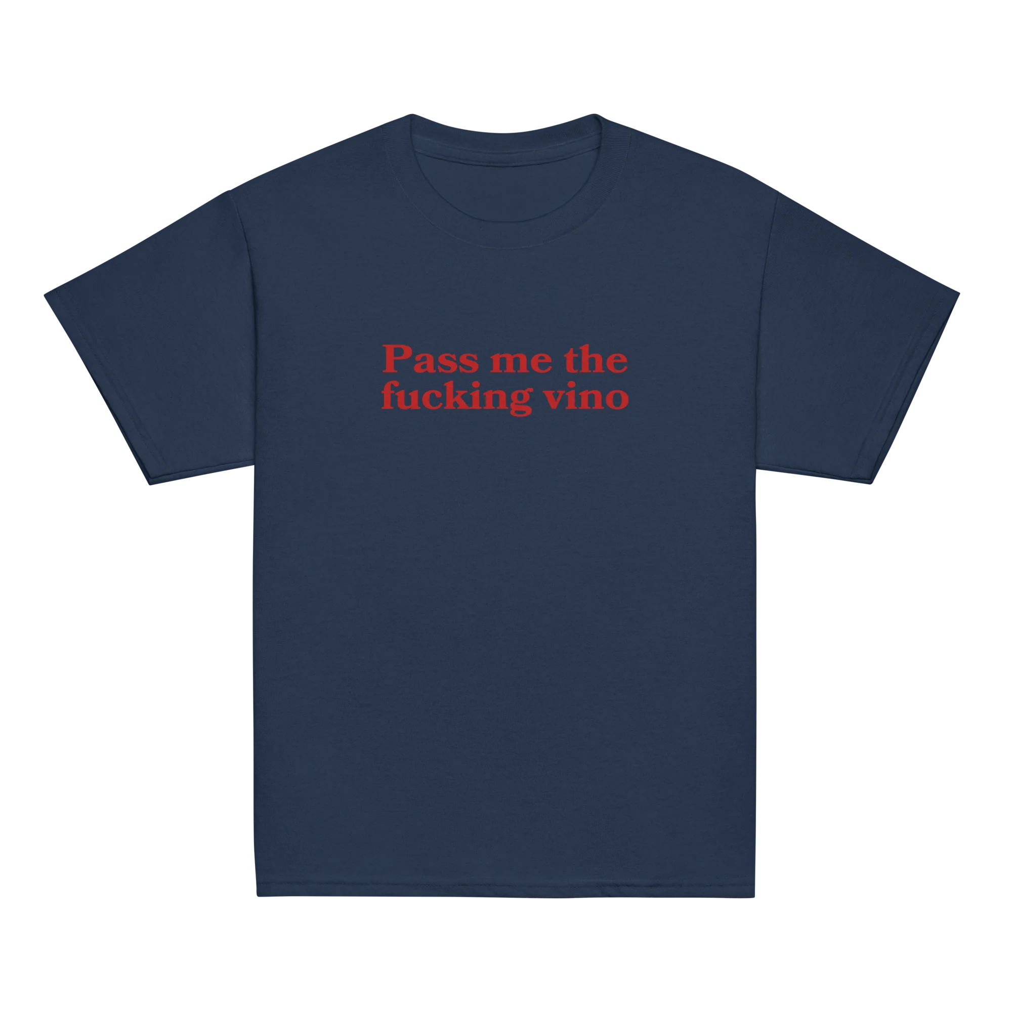 Pass Me The Fucking Vino Baby Tee - Image 4