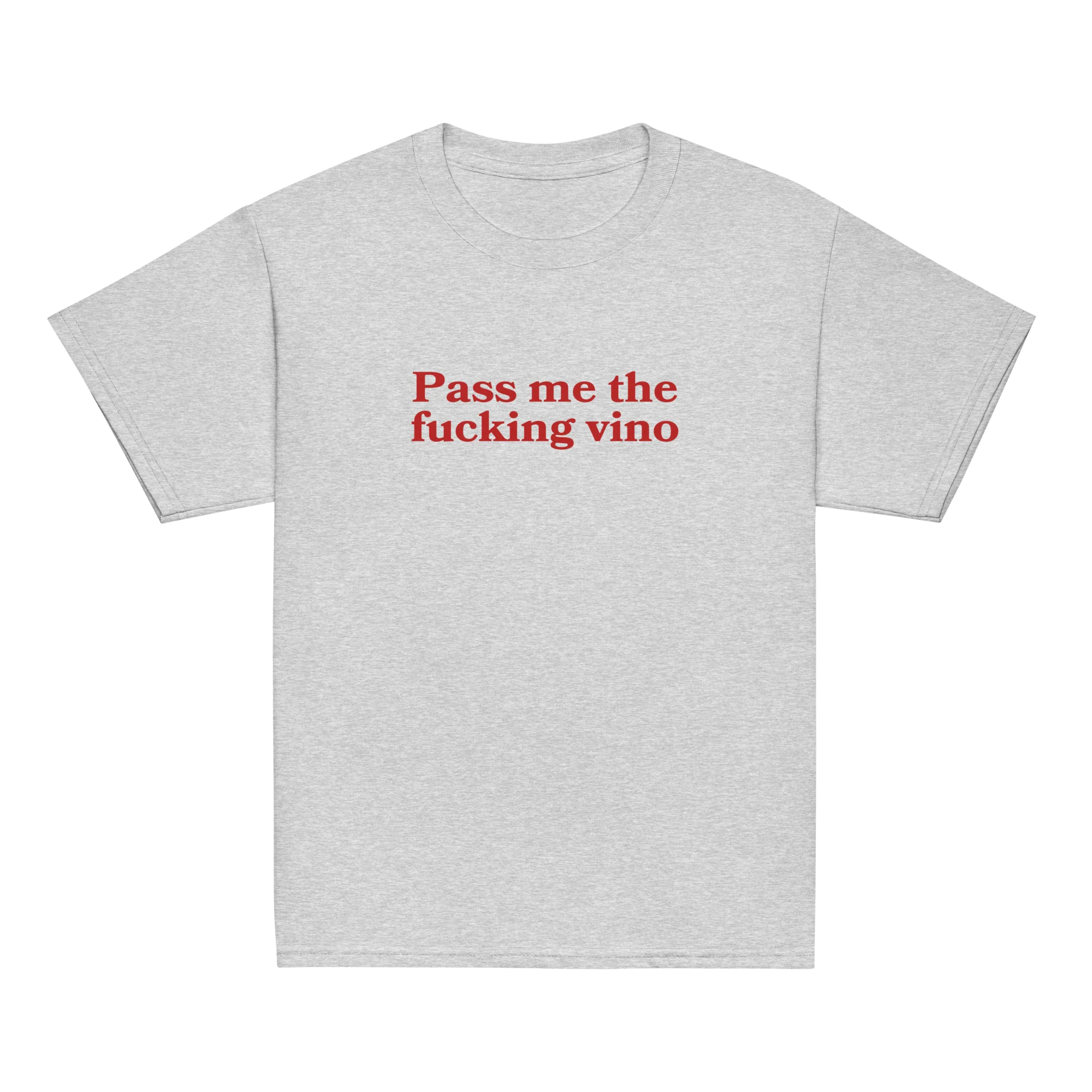 Pass Me The Fucking Vino Baby Tee - Image 5