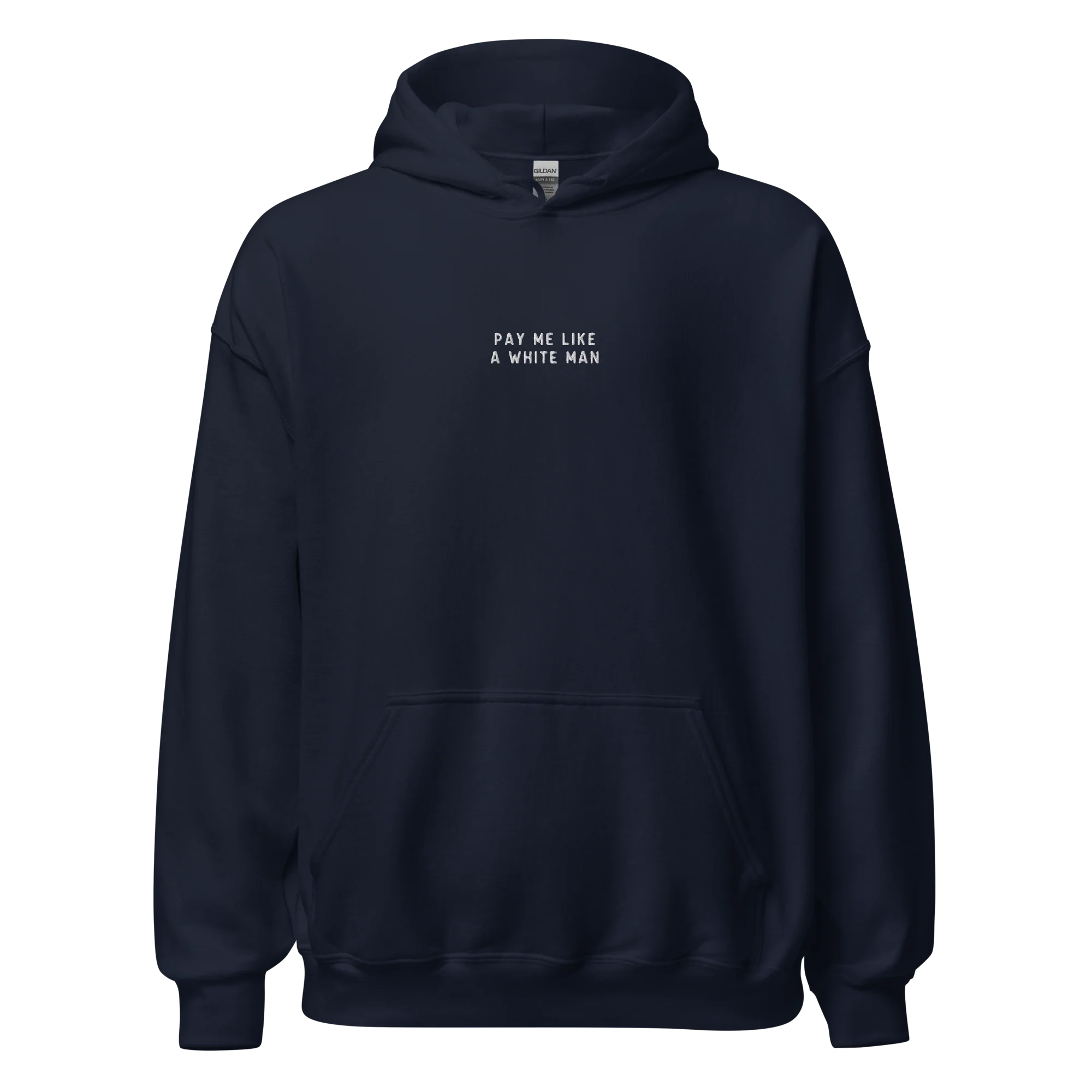 Pay Me Like A White Man Embroidered Hoodie - Image 4