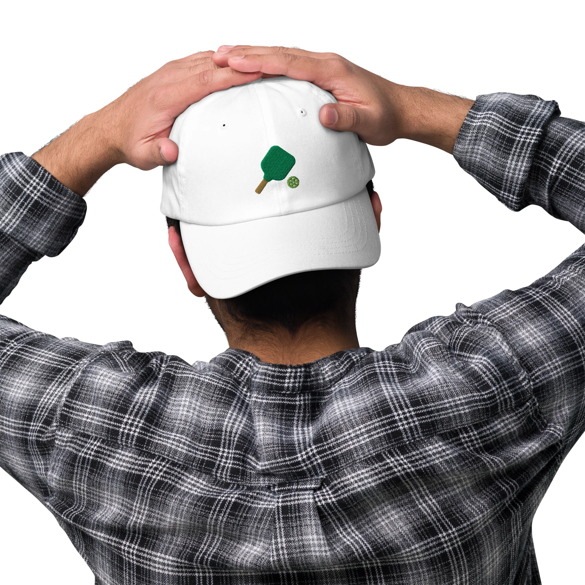 Pickleball Paddle Embroidered Cap - Image 2