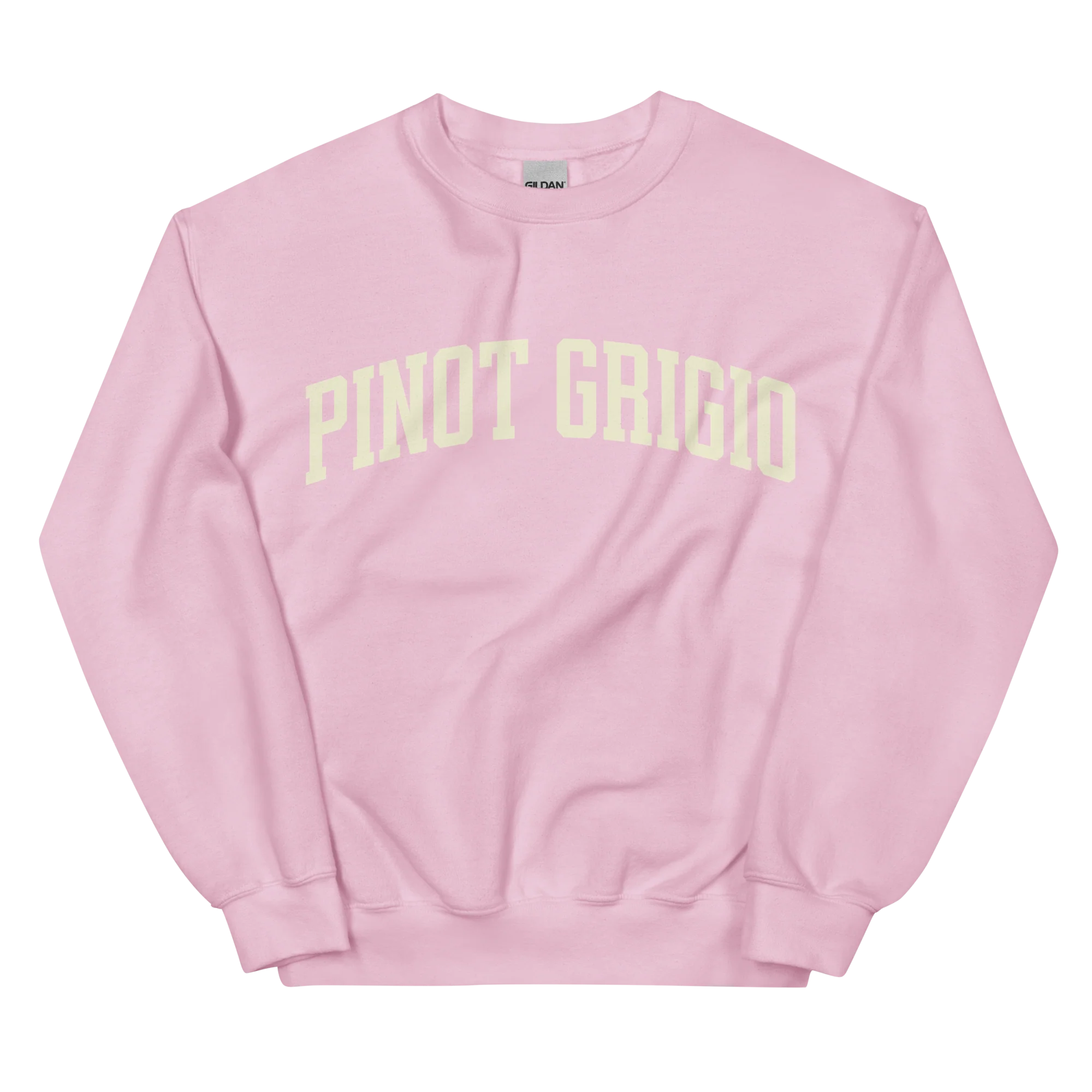 Pinot Grigio White Wine Varsity Sweatshirt - Image 10