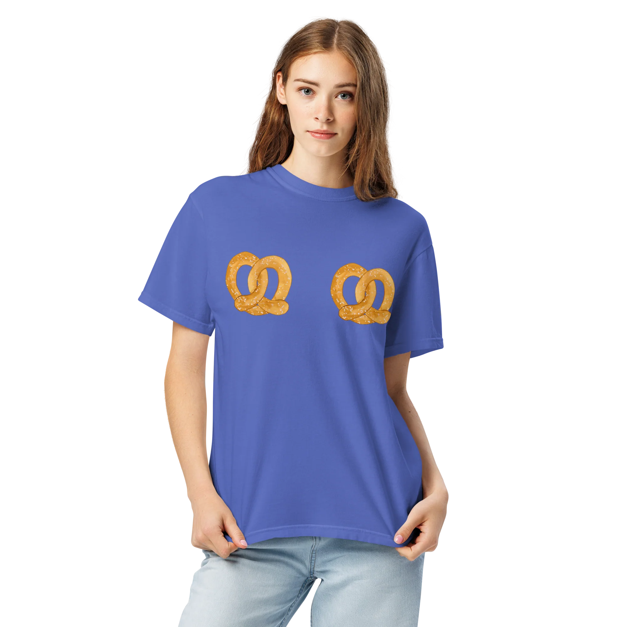 Pretzel Boobs Classic T-Shirt - Image 2