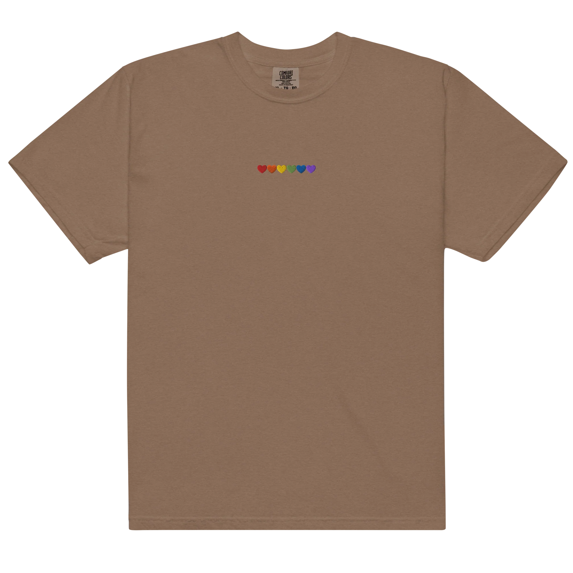 Pride Hearts Embroidered Classic T-Shirt - Image 13