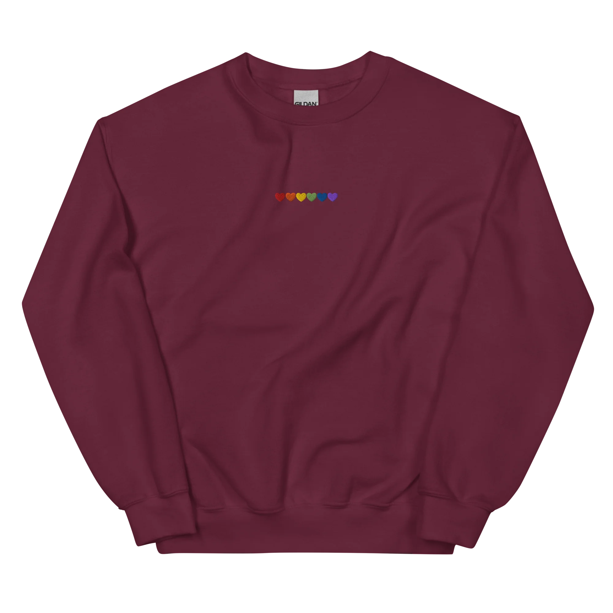 Pride Hearts Embroidered Sweatshirt - Image 5