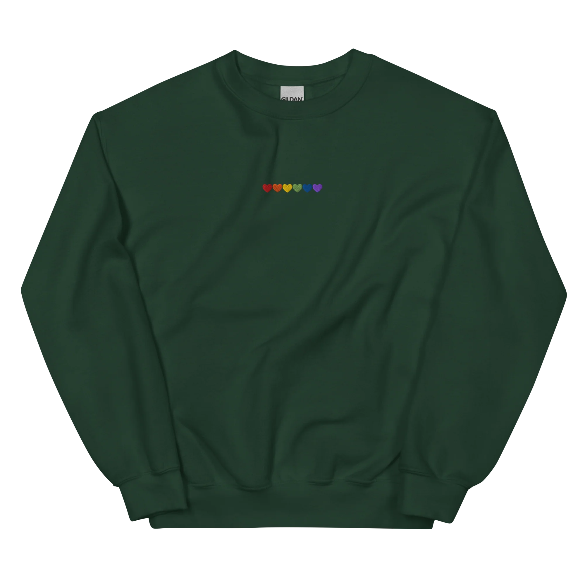 Pride Hearts Embroidered Sweatshirt - Image 9