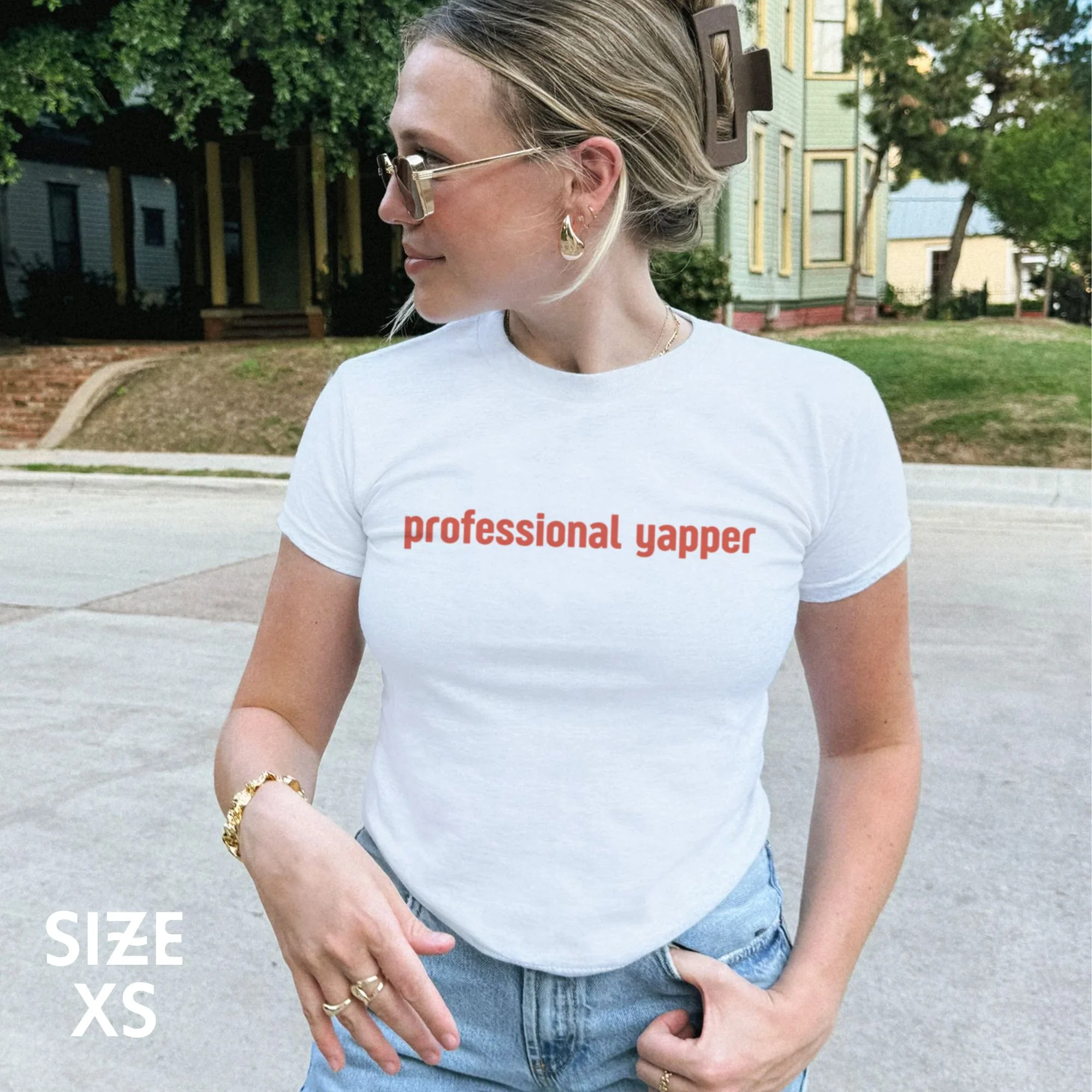 Professional Yapper Baby Tee - Image 2