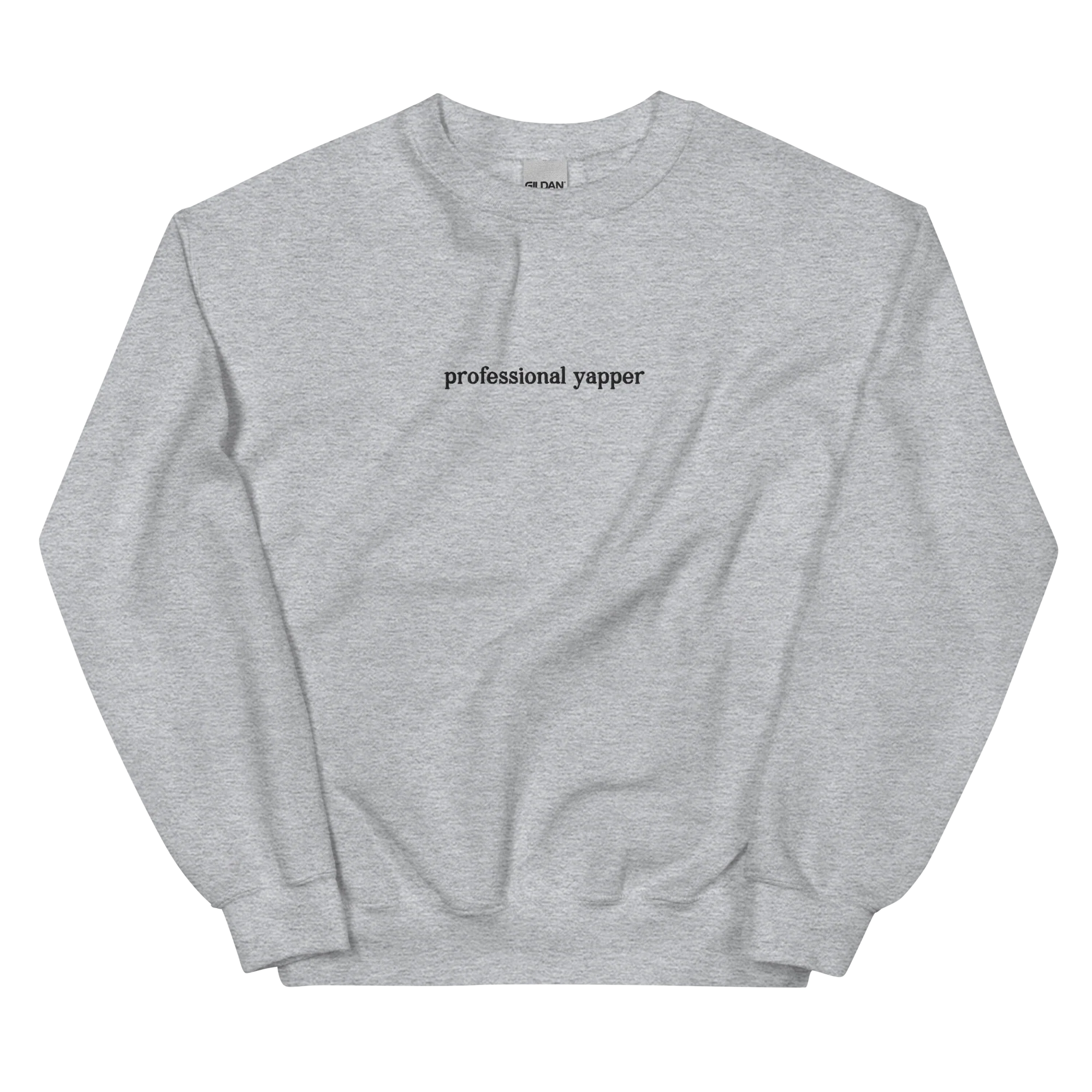 Professional Yapper Embroidered Sweatshirt - Image 3