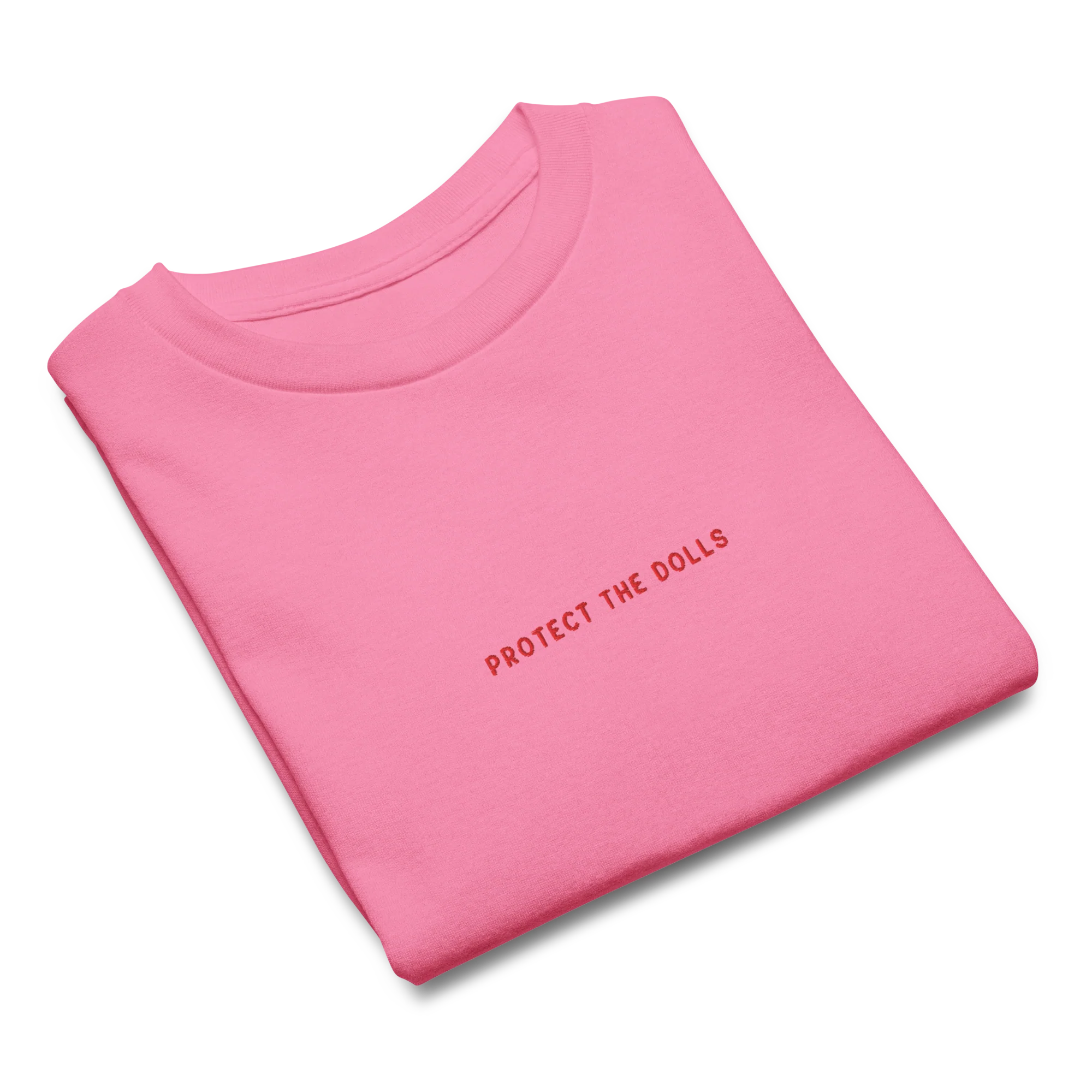 Protect The Dolls Embroidered Baby Tee - Image 9