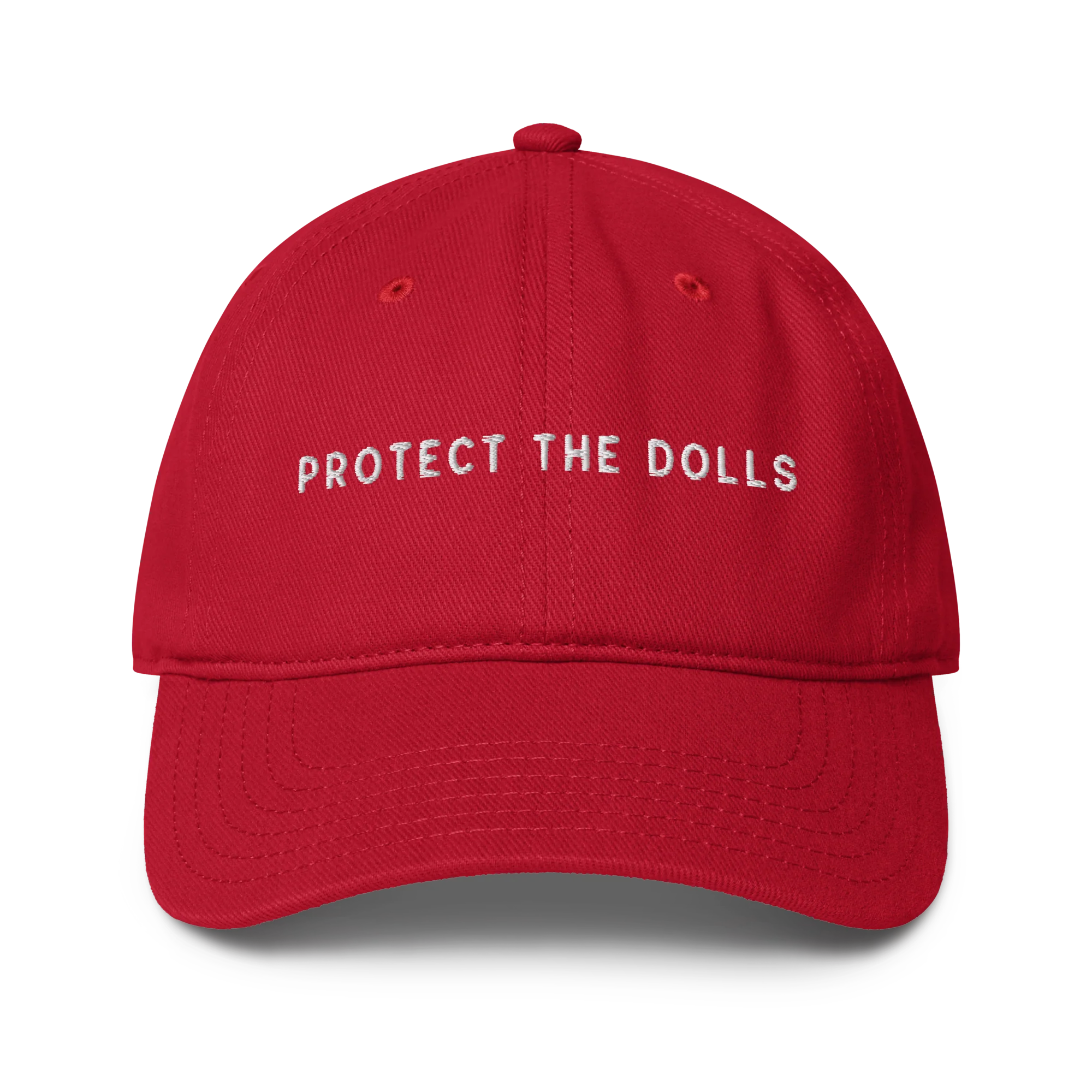 Protect The Dolls Embroidered Baseball Cap - Image 2