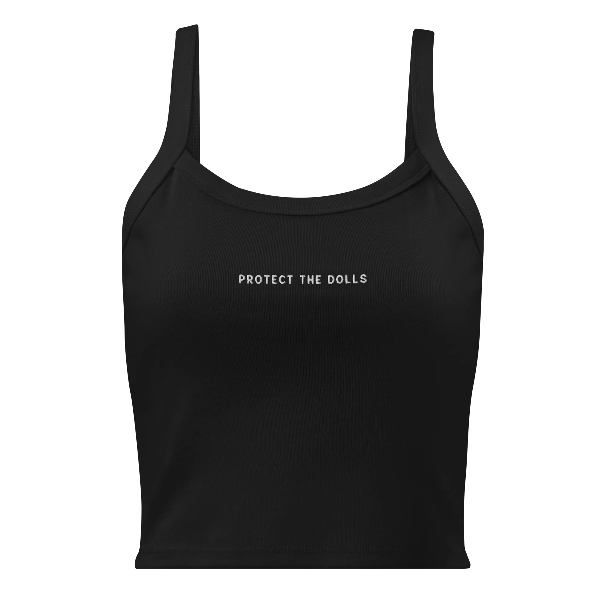 Protect The Dolls Rib Embroidered Tank Top - Image 7