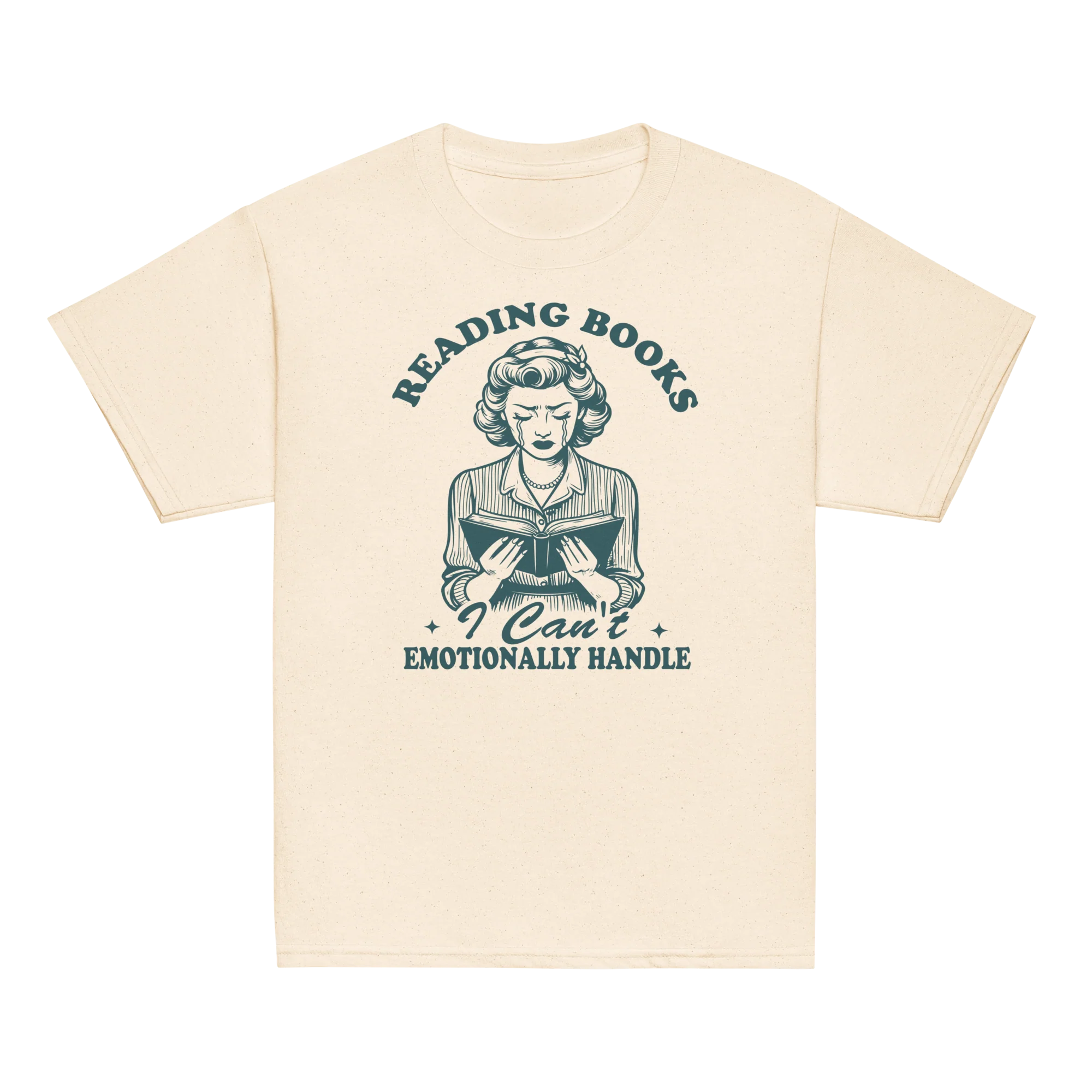 Reading Books Can't Emotionally Handle Baby Tee - Image 4