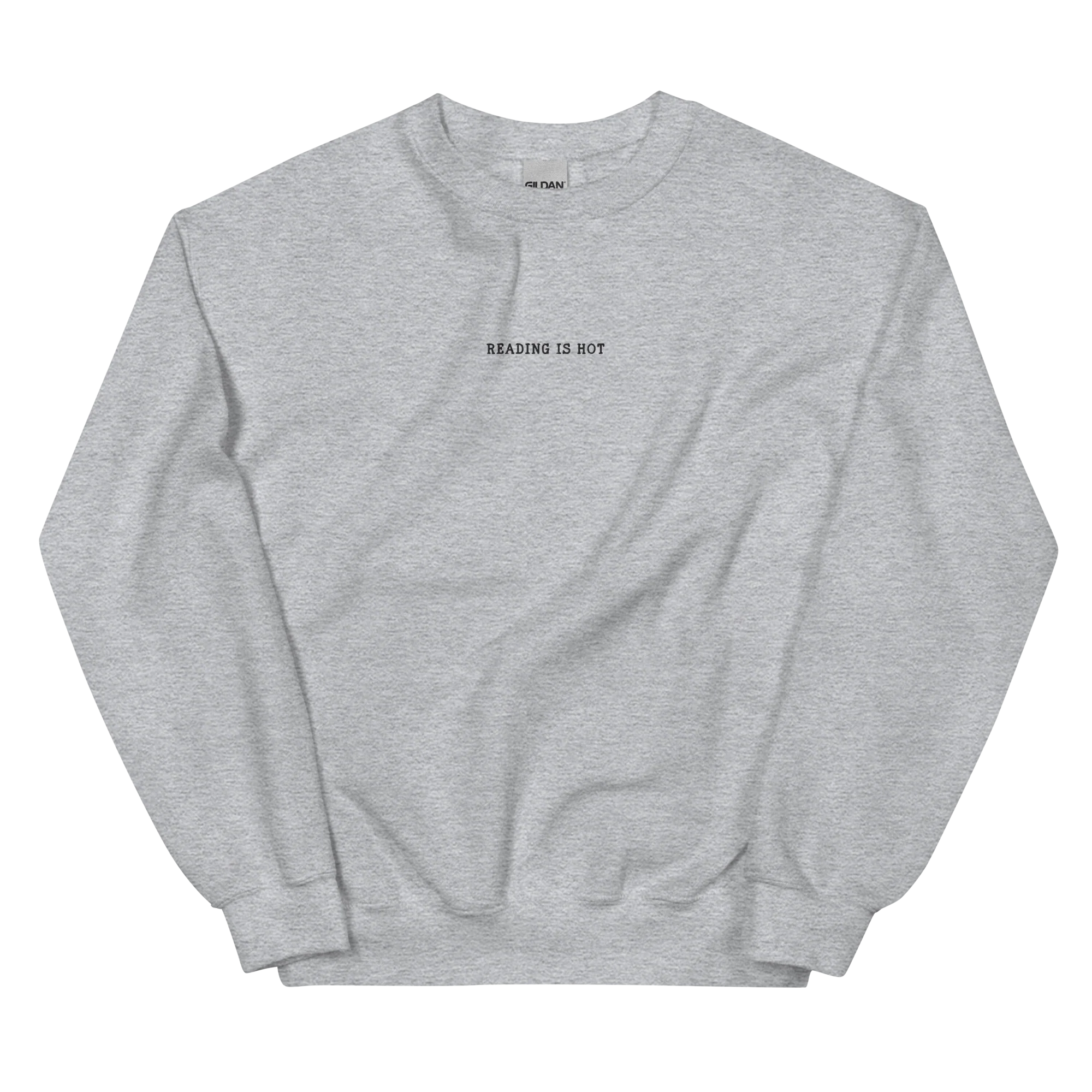 Reading is Hot Embroidered Sweatshirt - Image 4