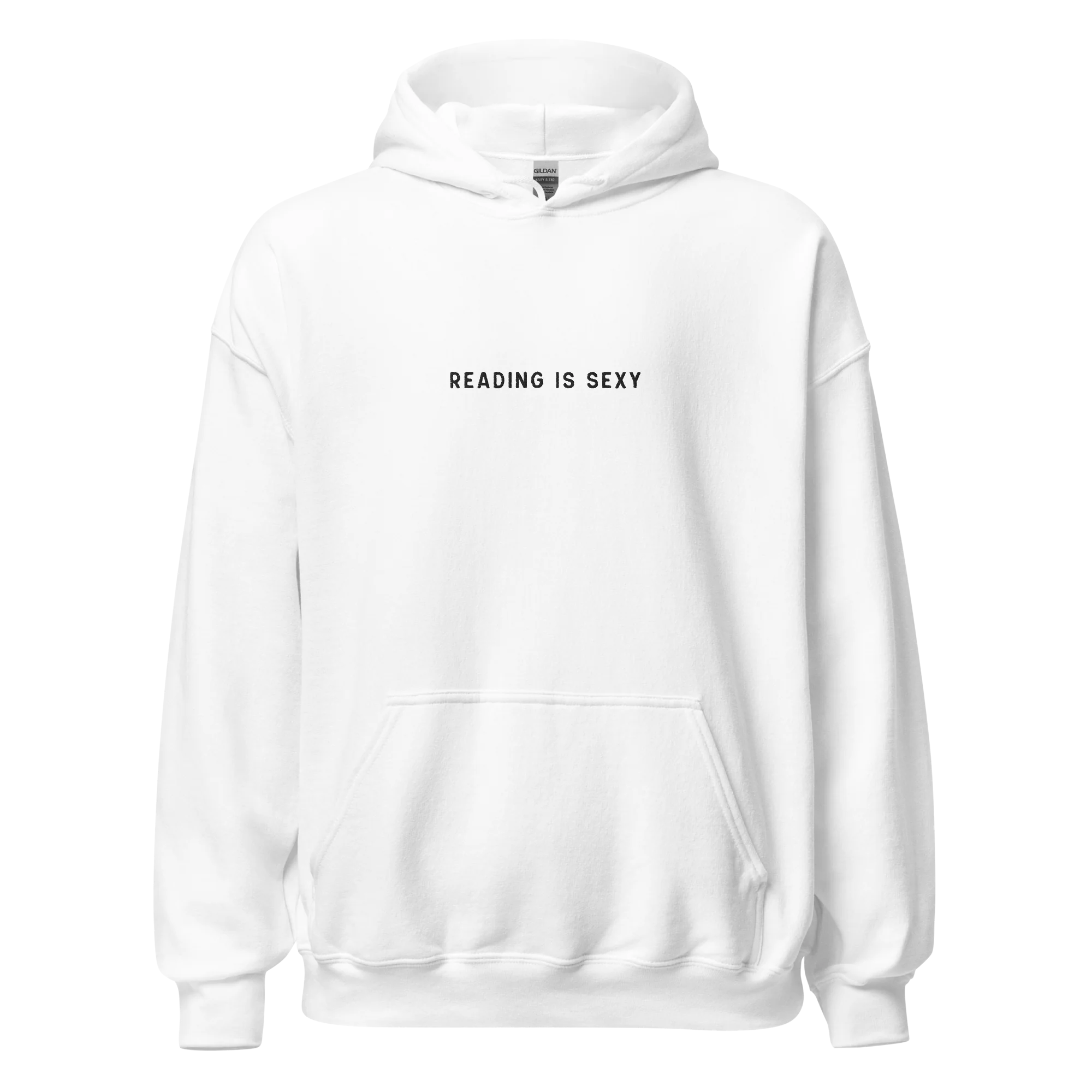 Reading is Sexy Embroidered Hoodie - Image 4