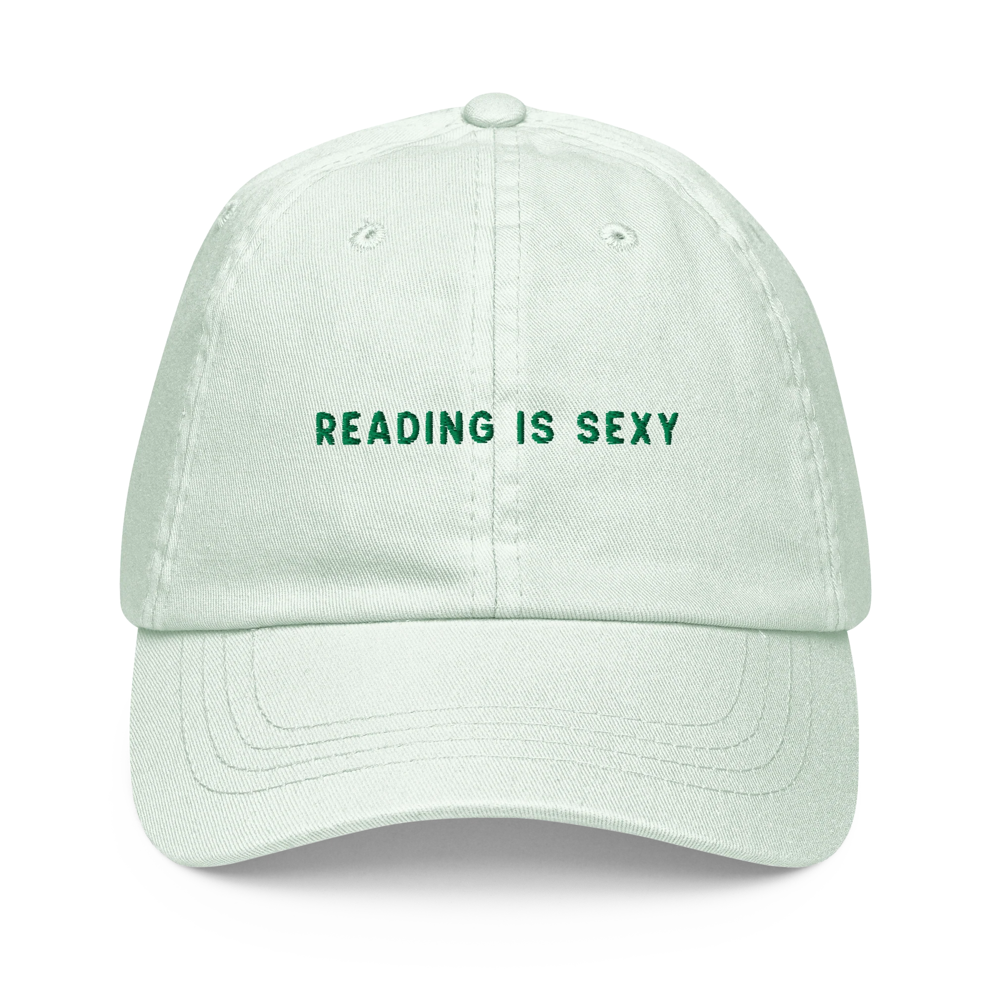 Reading is Sexy Embroidered Pastel Baseball Hat - Image 7