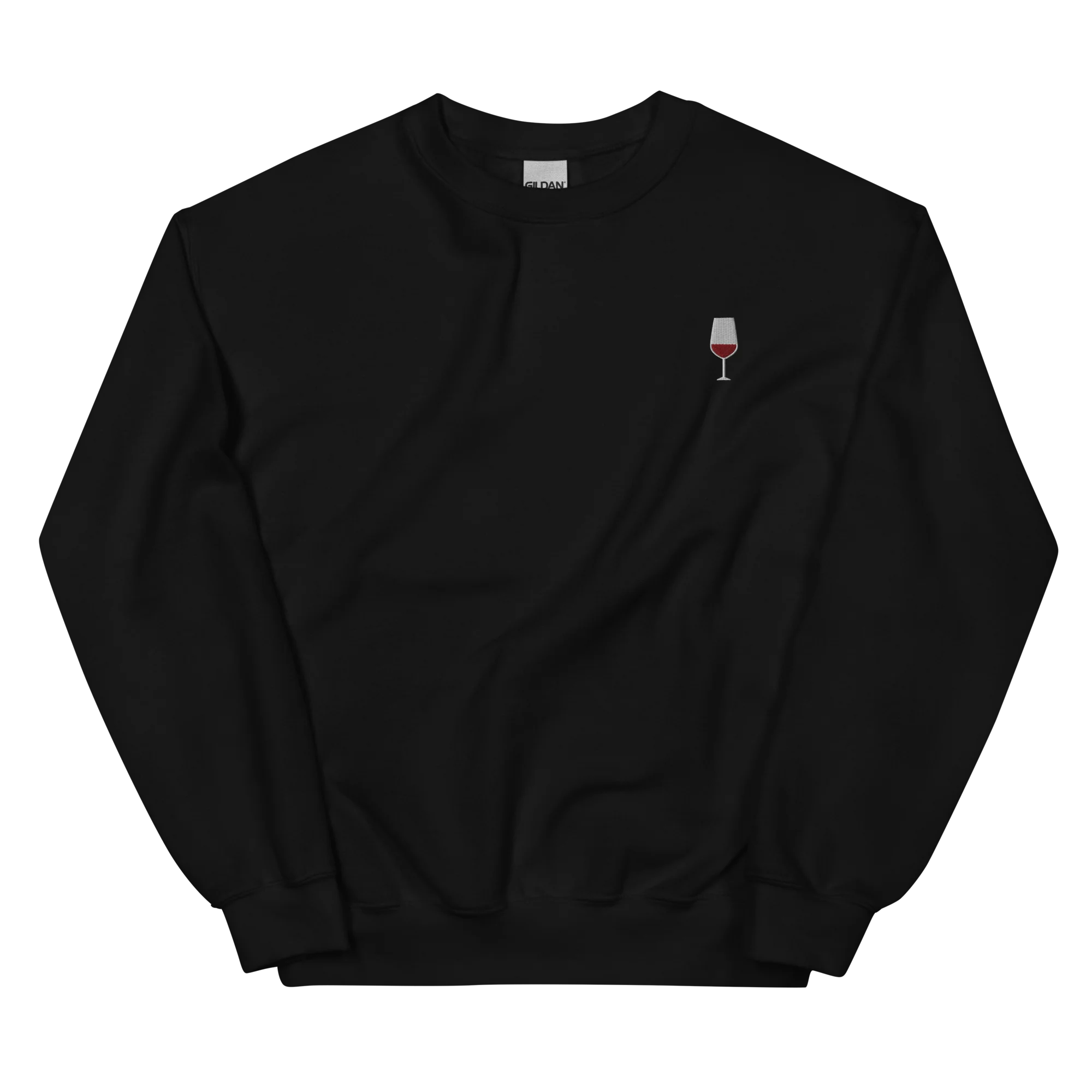 Red Wine Embroidered Sweatshirt - Image 12