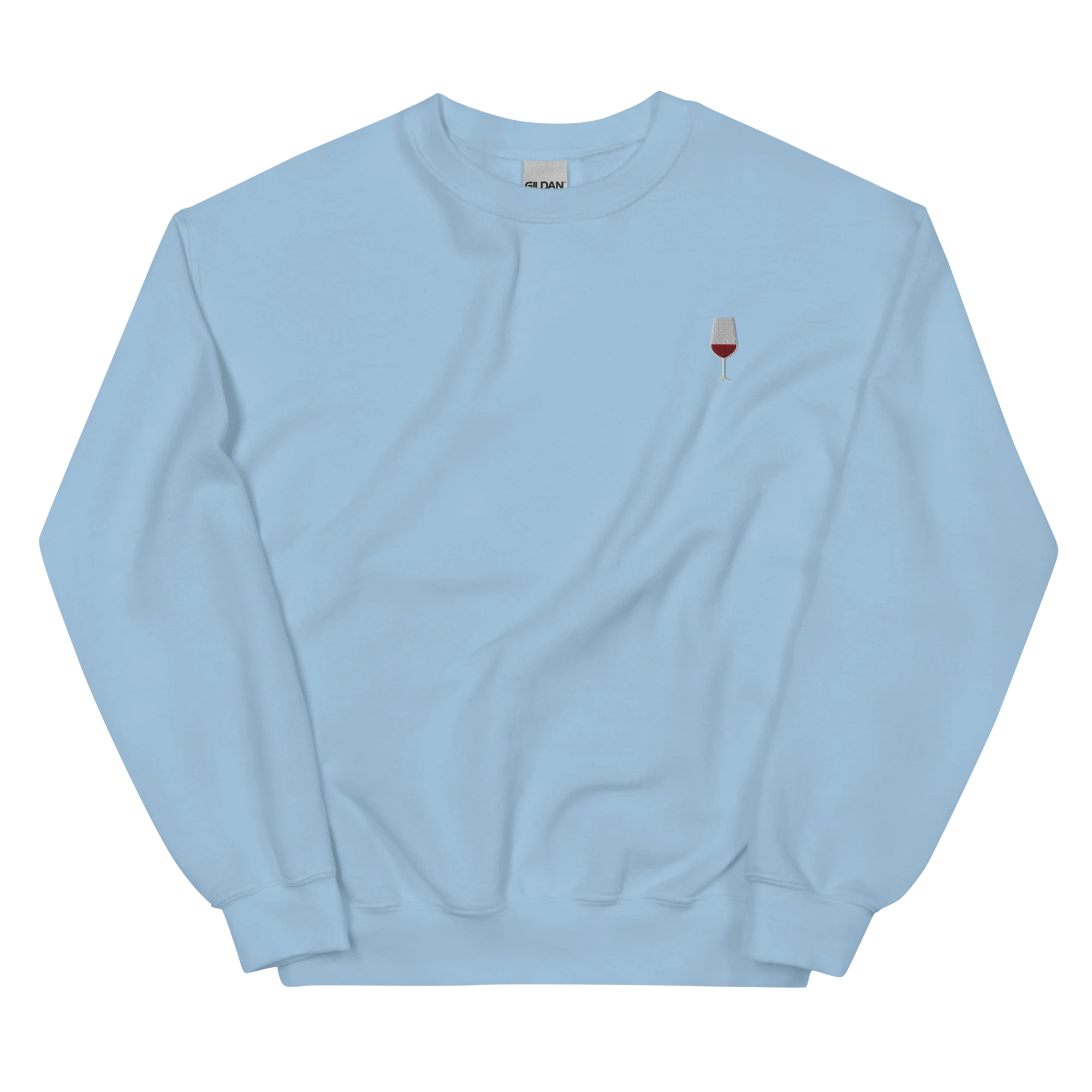 Red Wine Embroidered Sweatshirt - Image 4