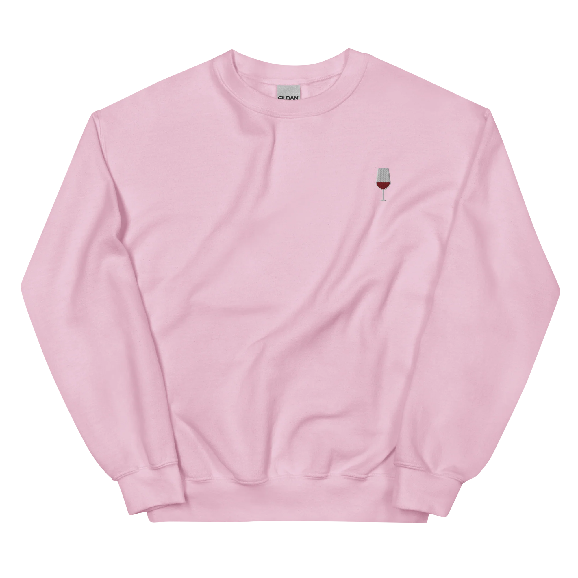 Red Wine Embroidered Sweatshirt - Image 5