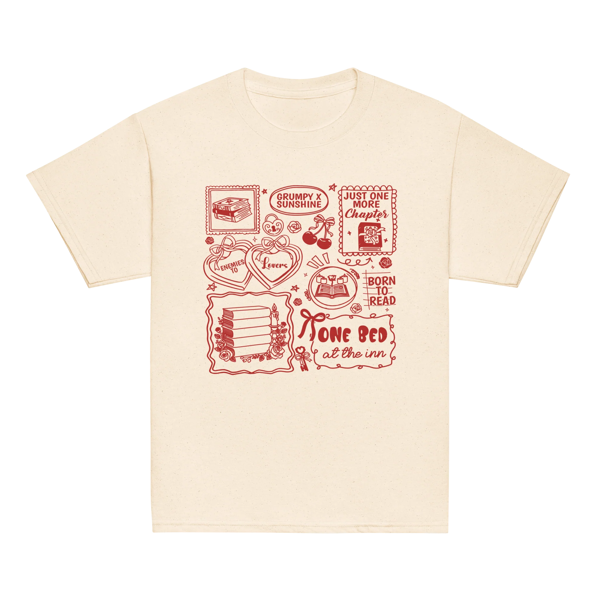 Romance Reader Bookish Baby Tee