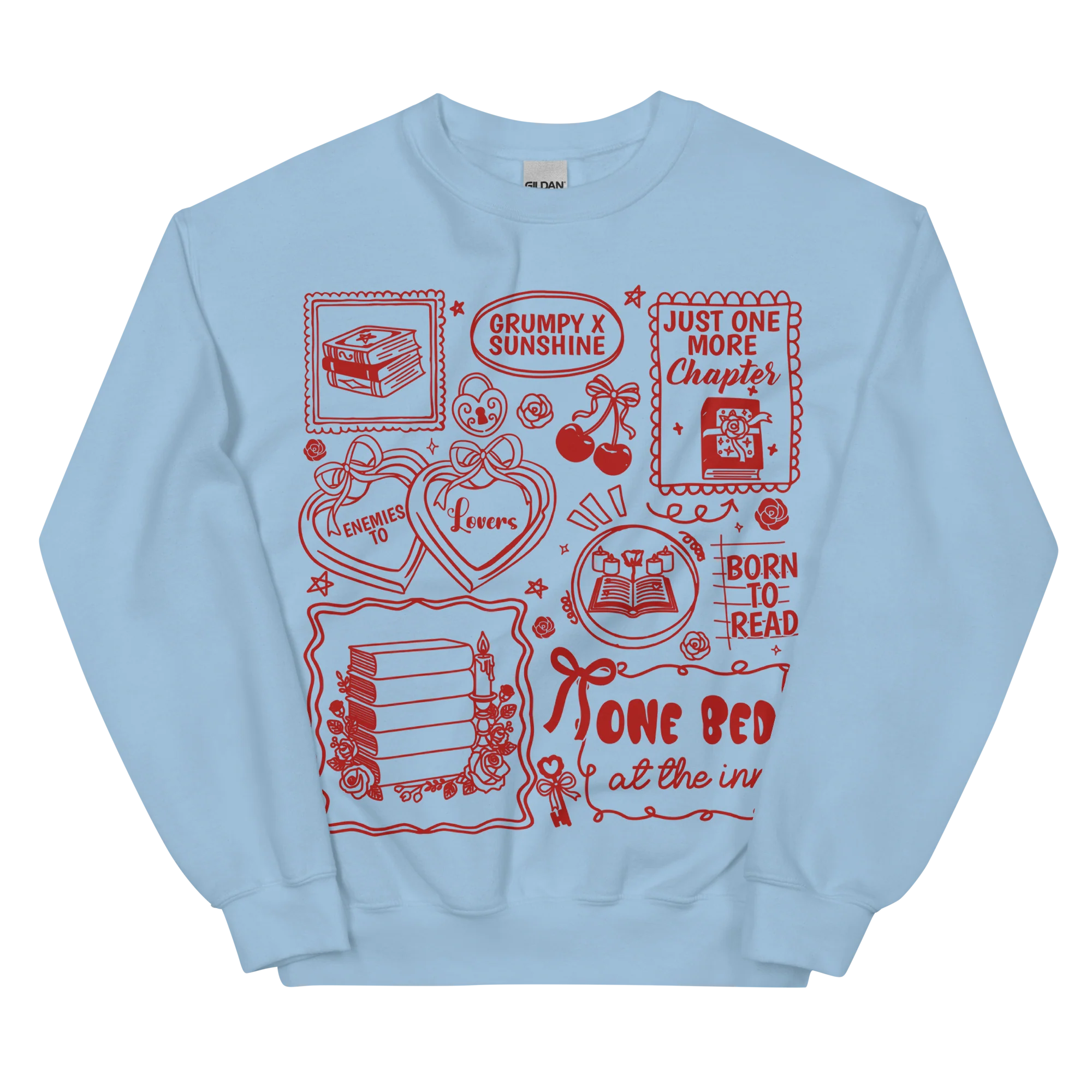 Romance Reader Bookish Sweatshirt - Image 4