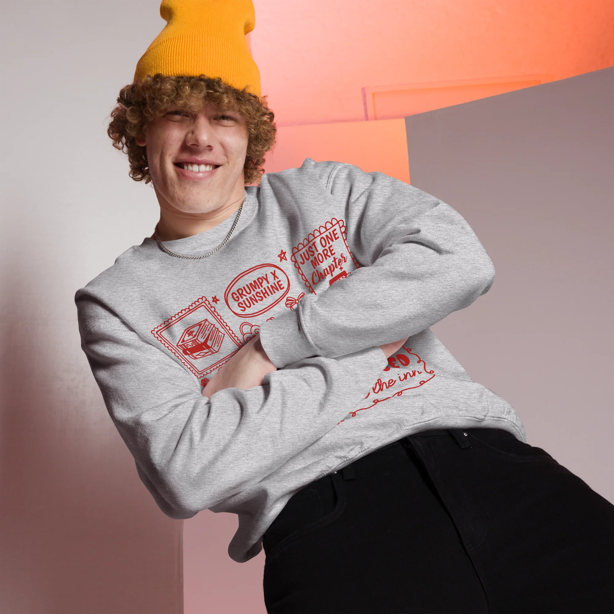 Romance Reader Bookish Sweatshirt - Image 7