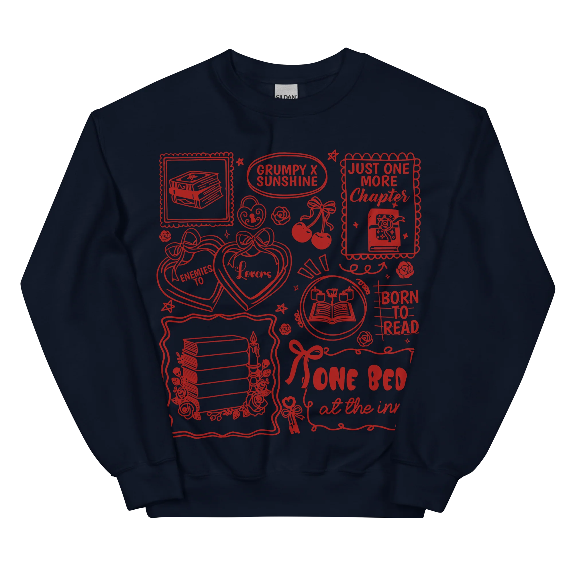 Romance Reader Bookish Sweatshirt - Image 8