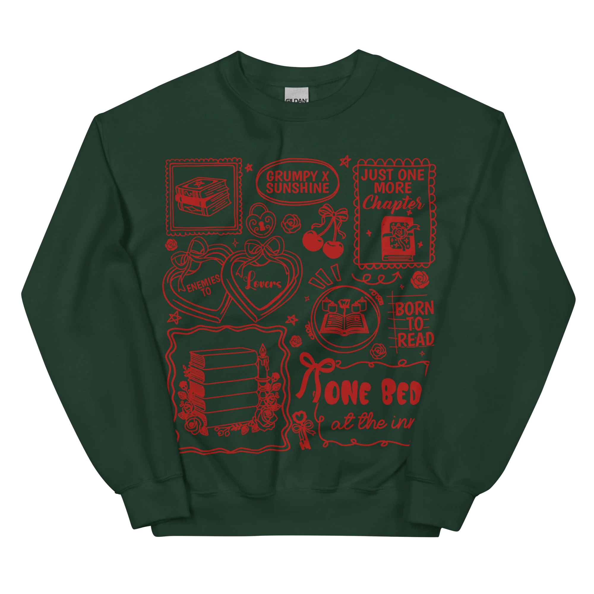 Romance Reader Bookish Sweatshirt - Image 9