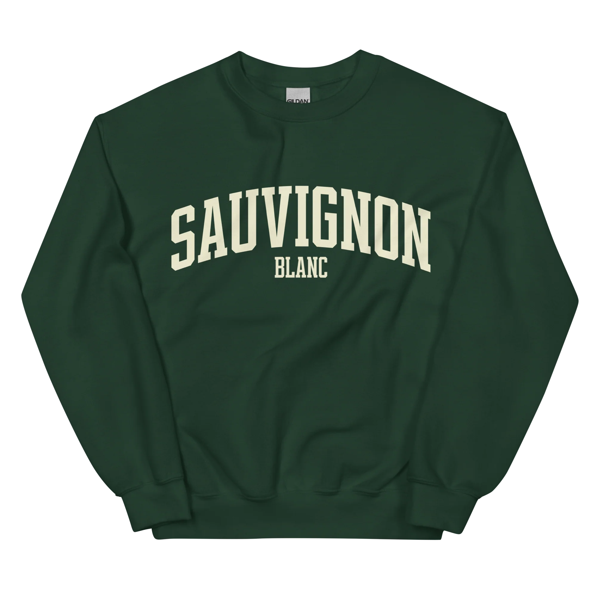 Sauvignon Blanc White Wine Varsity Sweatshirt