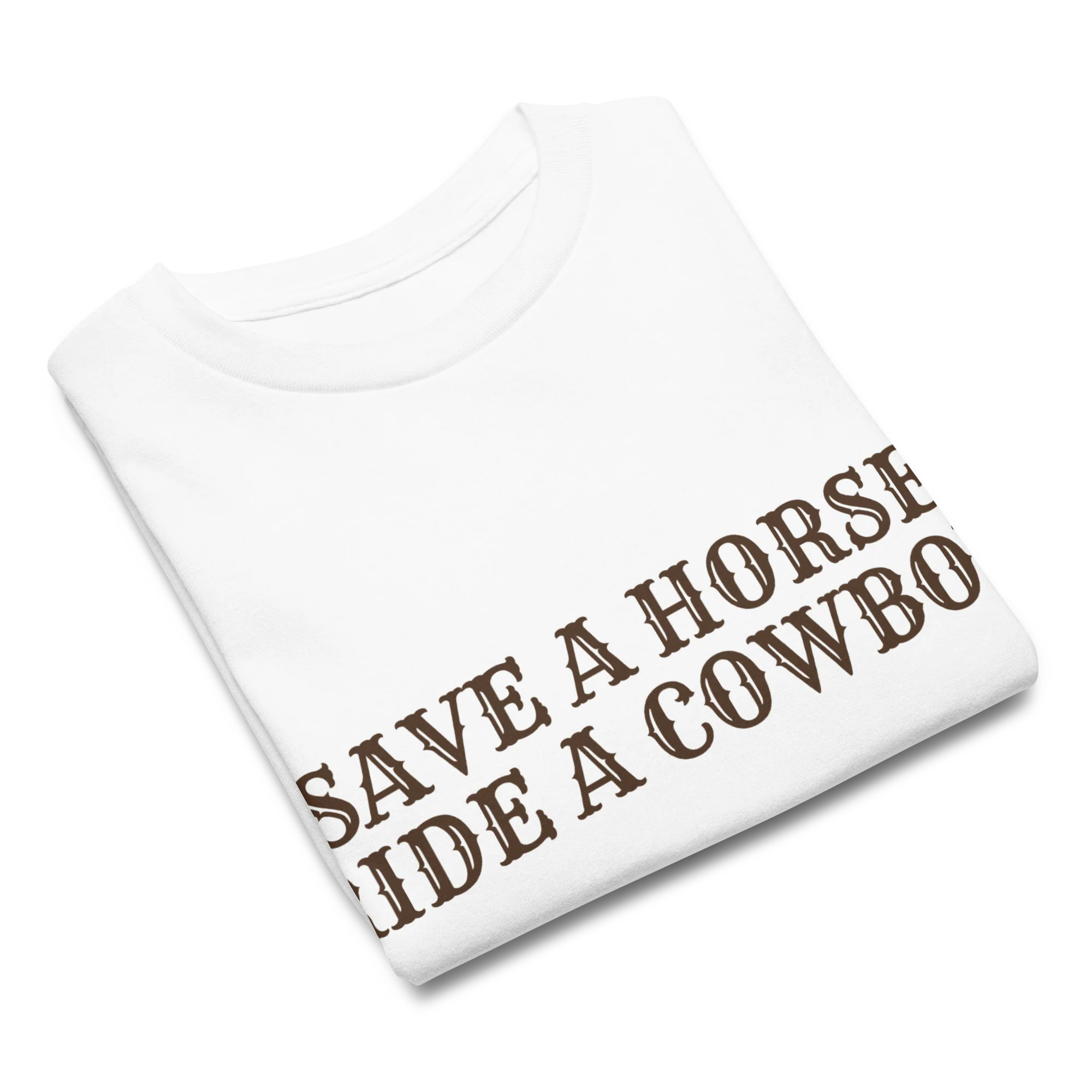 Save a Horse, Ride a Cowboy Baby Tee - Image 4