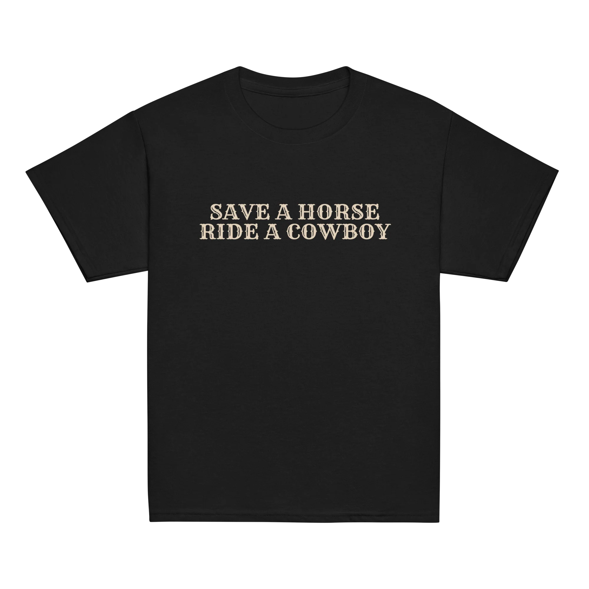 Save a Horse, Ride a Cowboy Baby Tee - Image 6