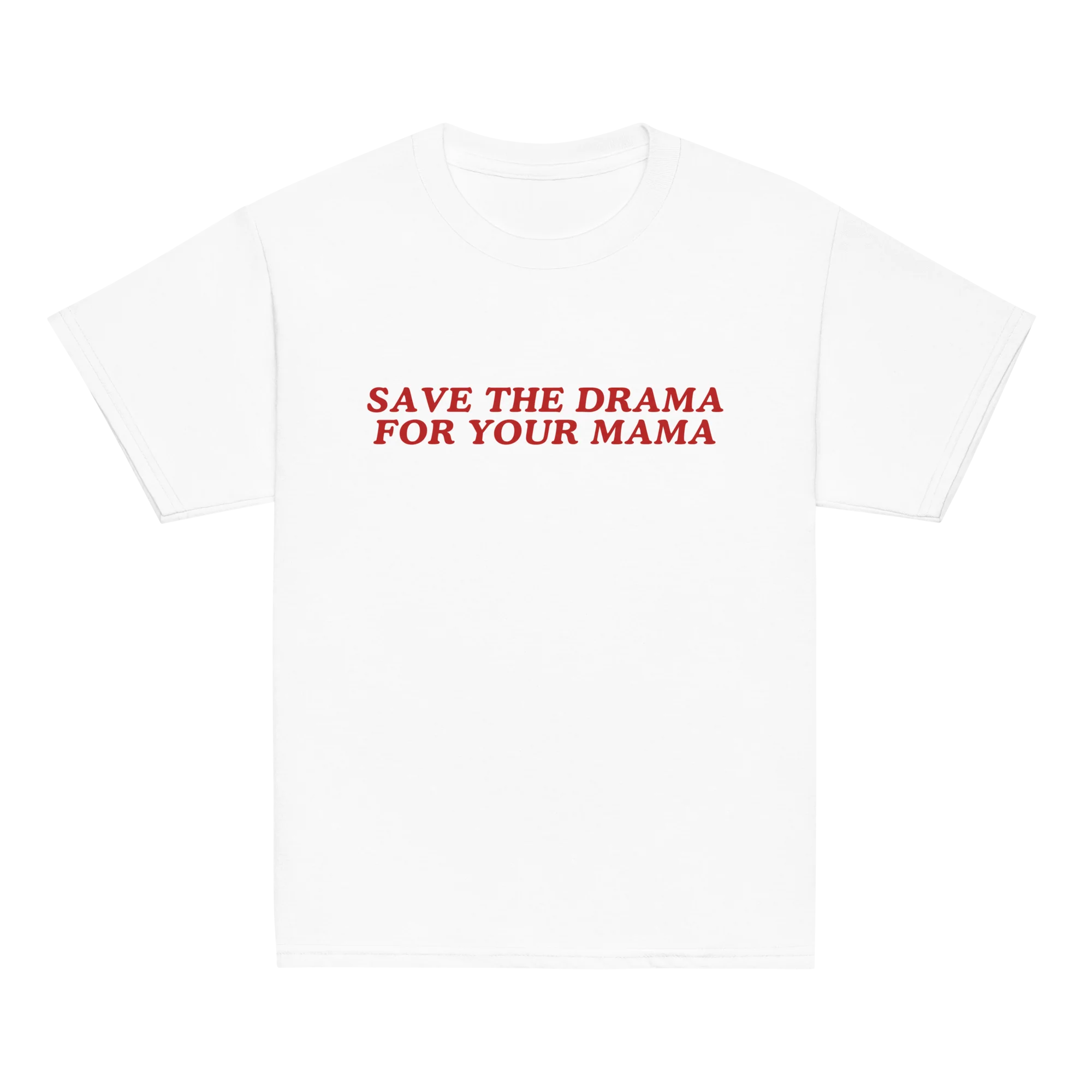 Save The Drama For Your Mama Baby Tee - Image 3