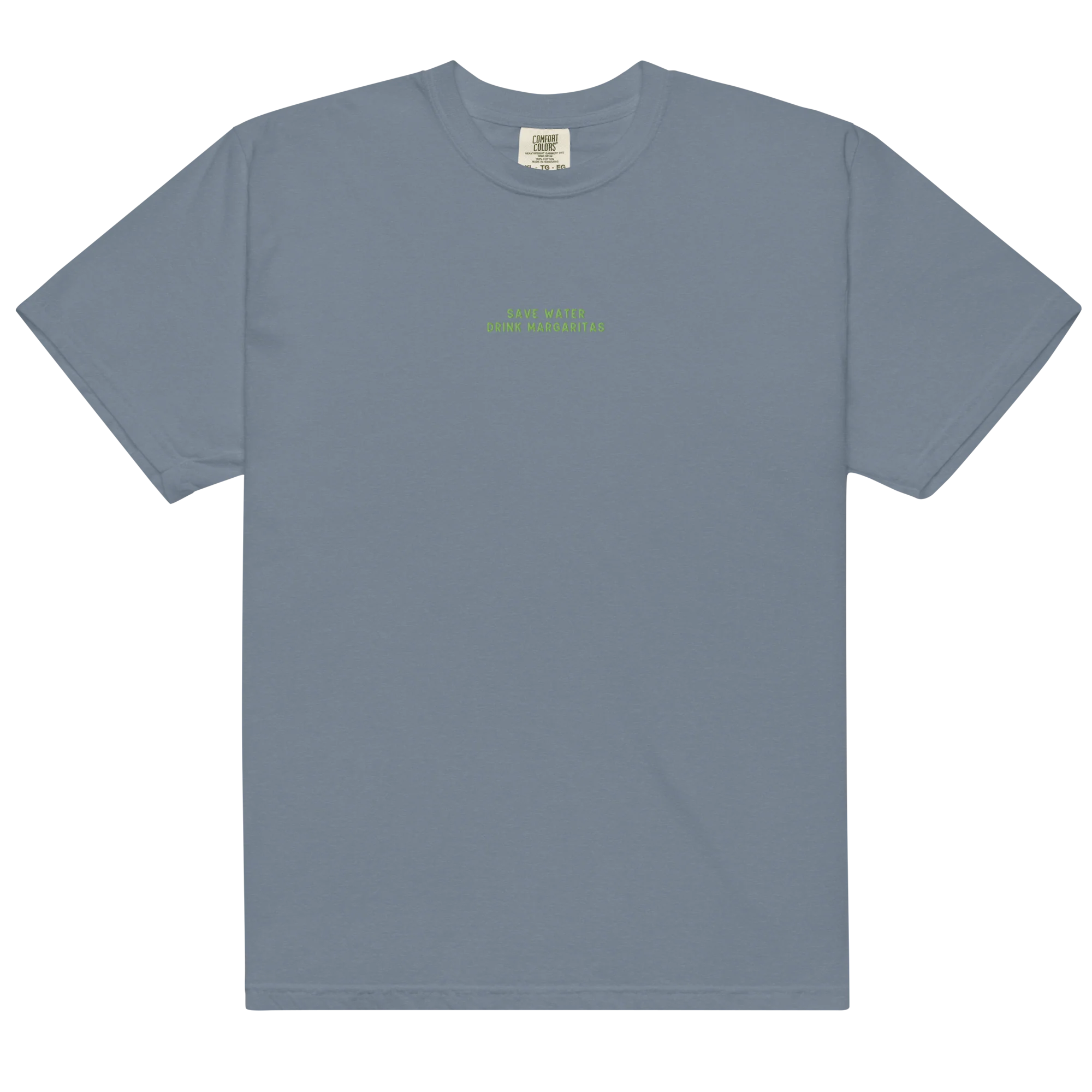 Save Water Drink Margaritas Embroidered Classic T-Shirt - Image 13