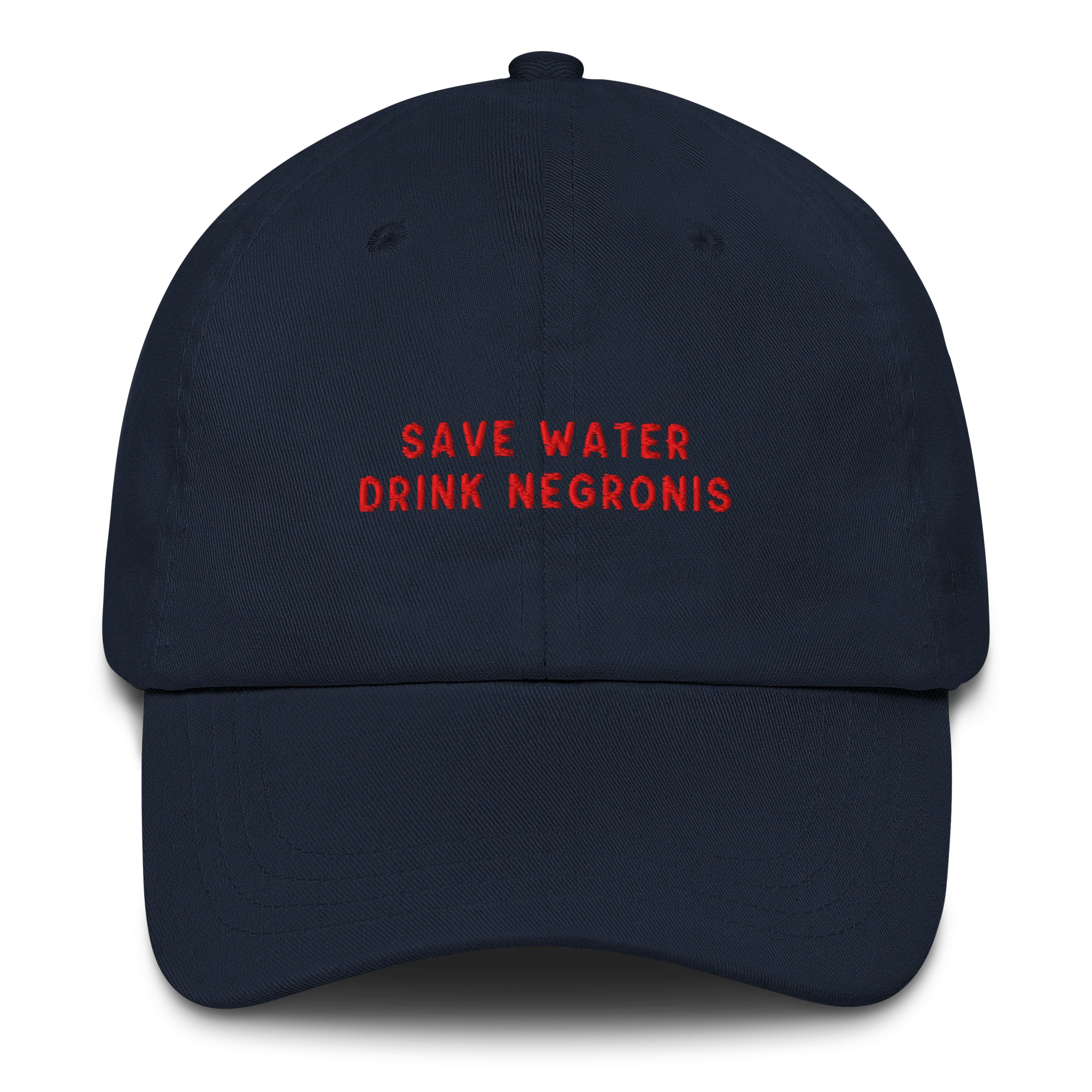 Save Water Drink Negronis Embroidered Cap - Image 10