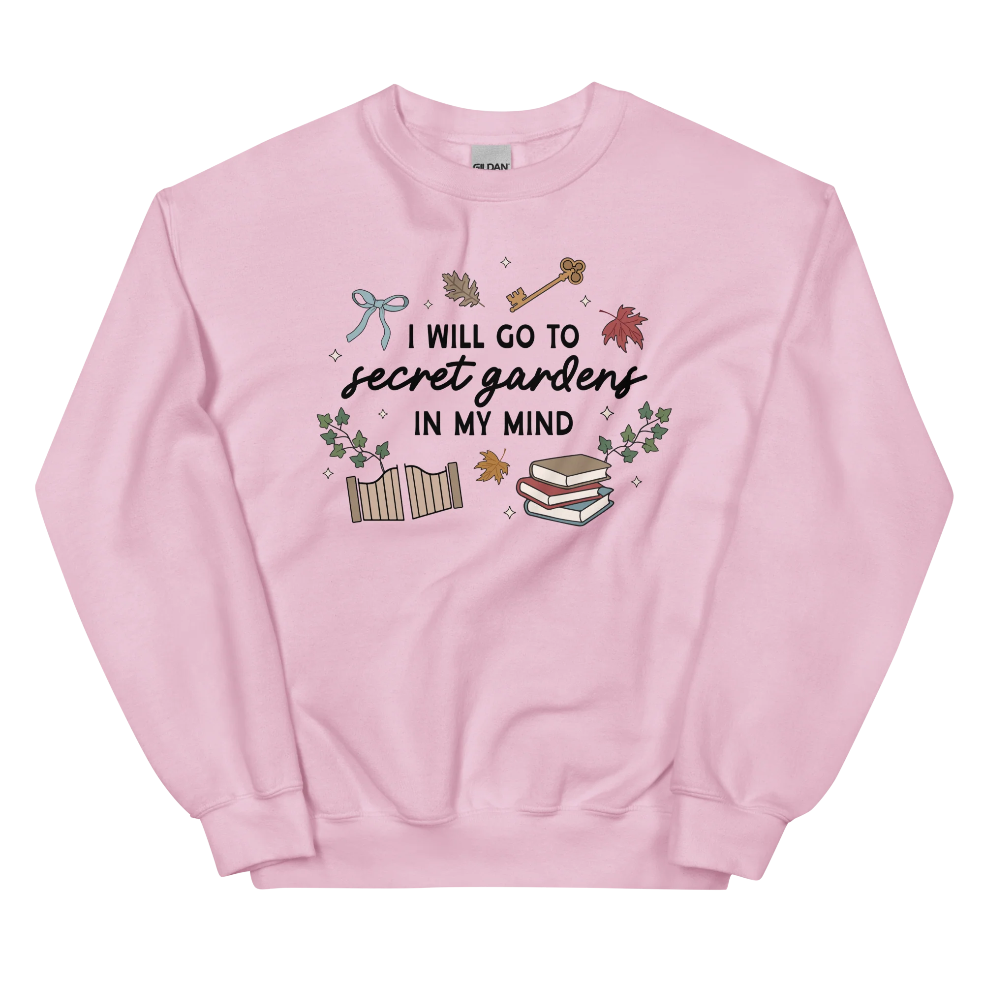 Secret Gardens In My Mind Crewneck Sweatshirt - Image 3