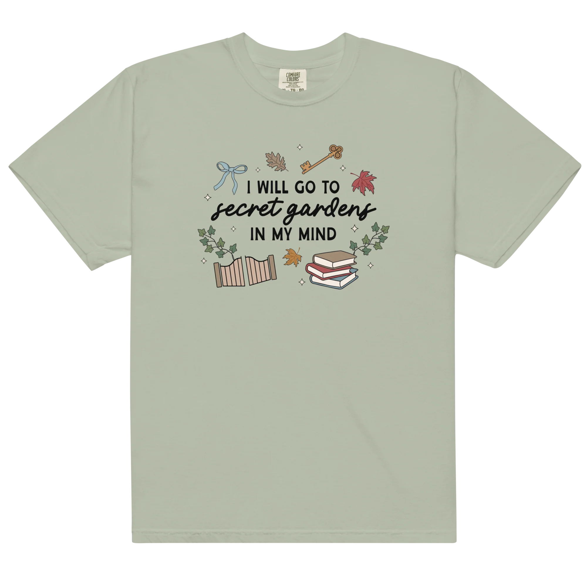 Secret Gardens In My Mind Classic T-Shirt - Image 4