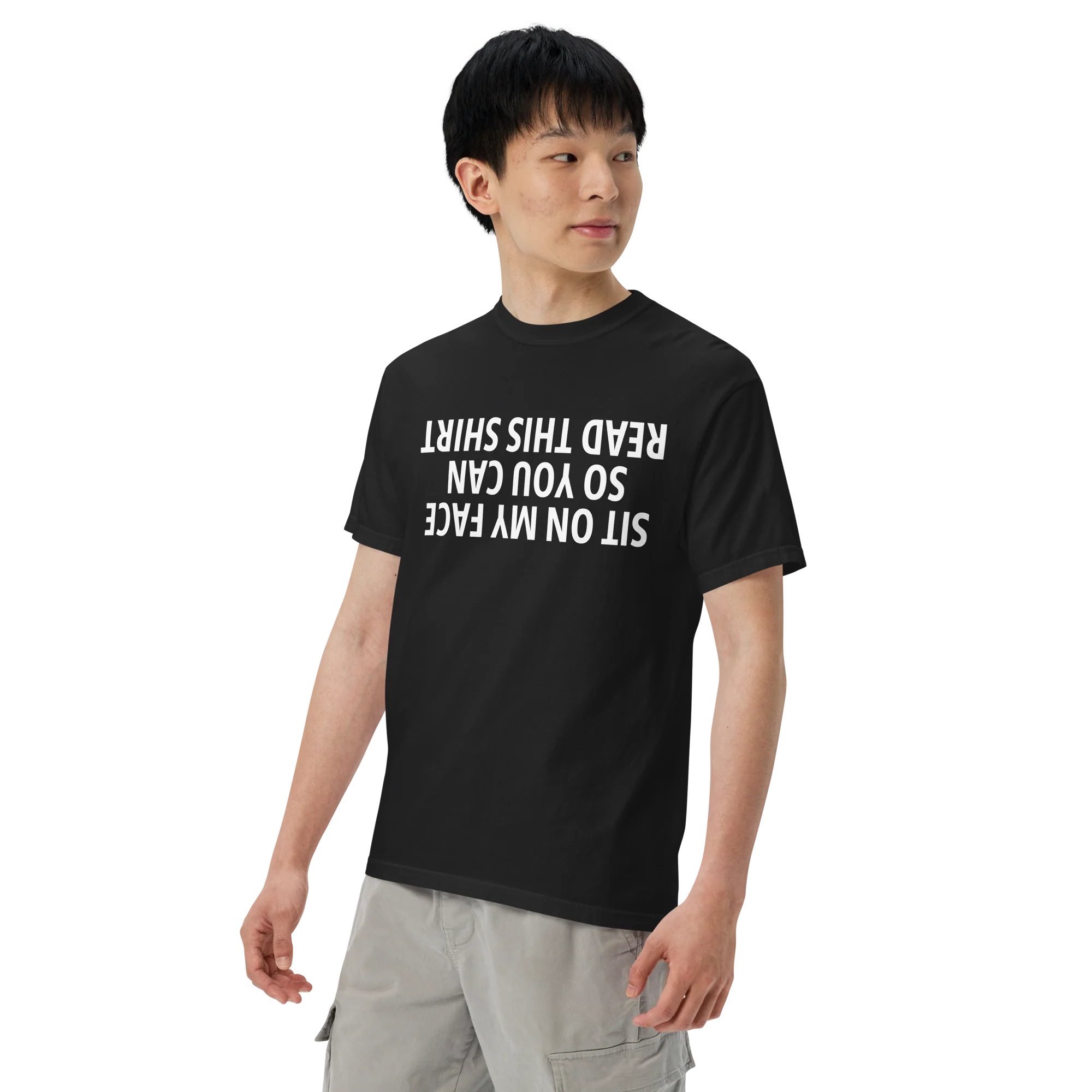 Sit On My Face Read This Shirt Classic T-Shirt - Image 2