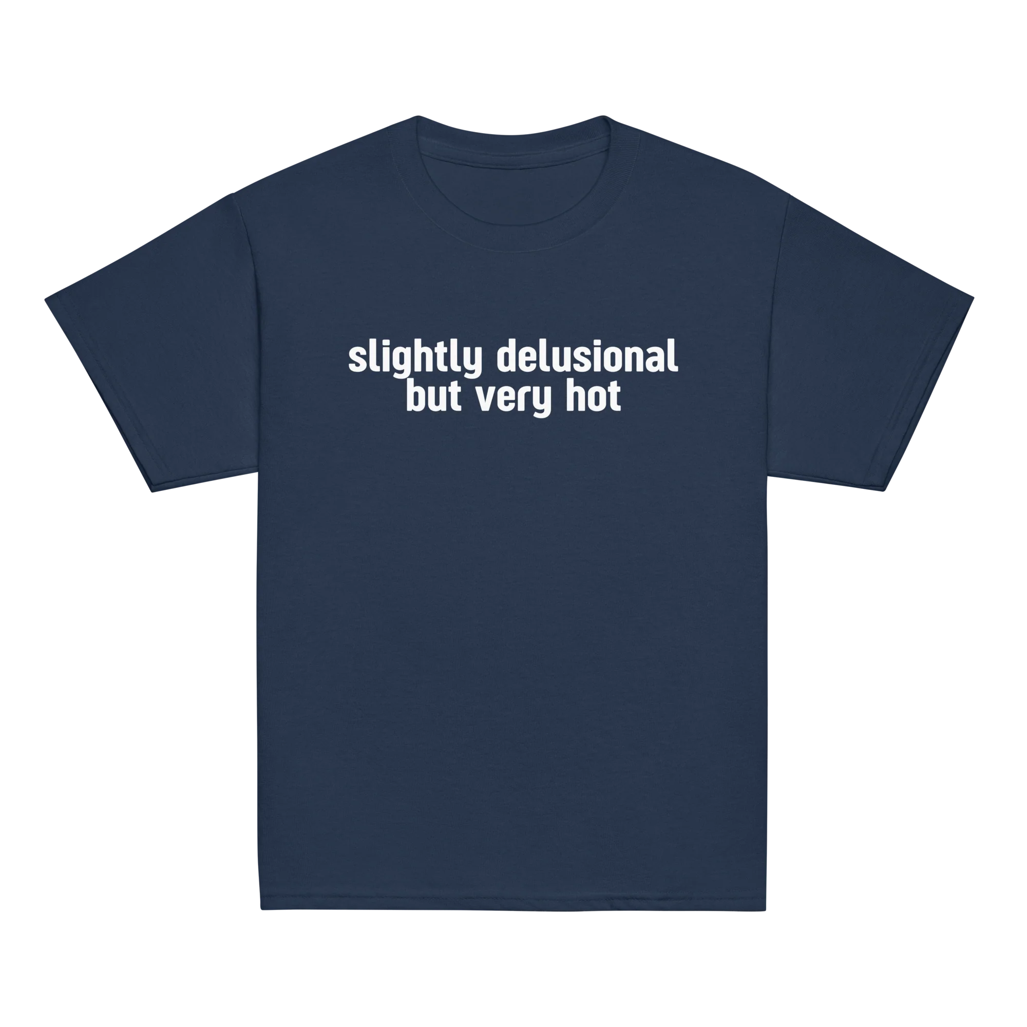 Slightly Delusional But Very Hot Baby Tee - Image 8
