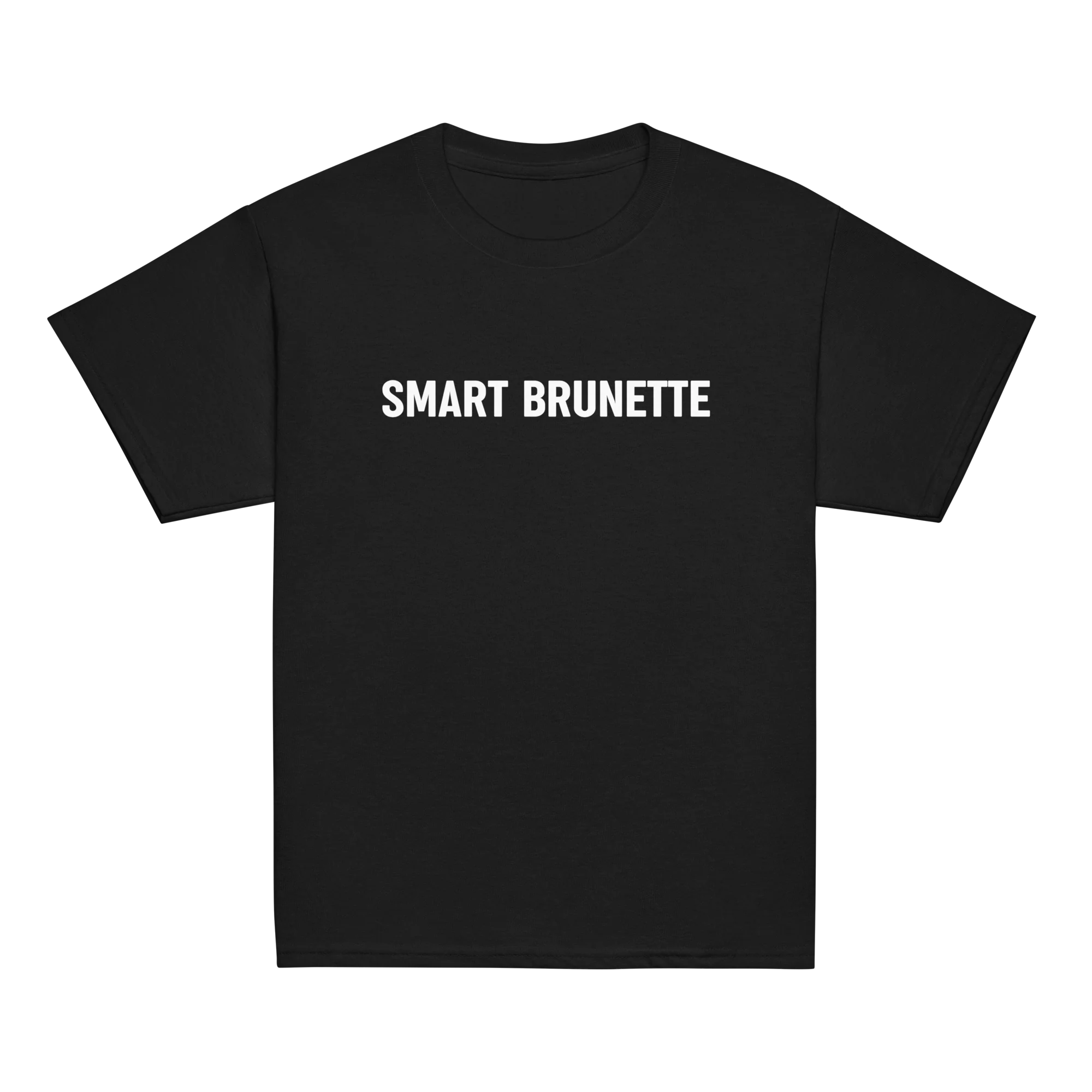 Smart Brunette Baby Tee