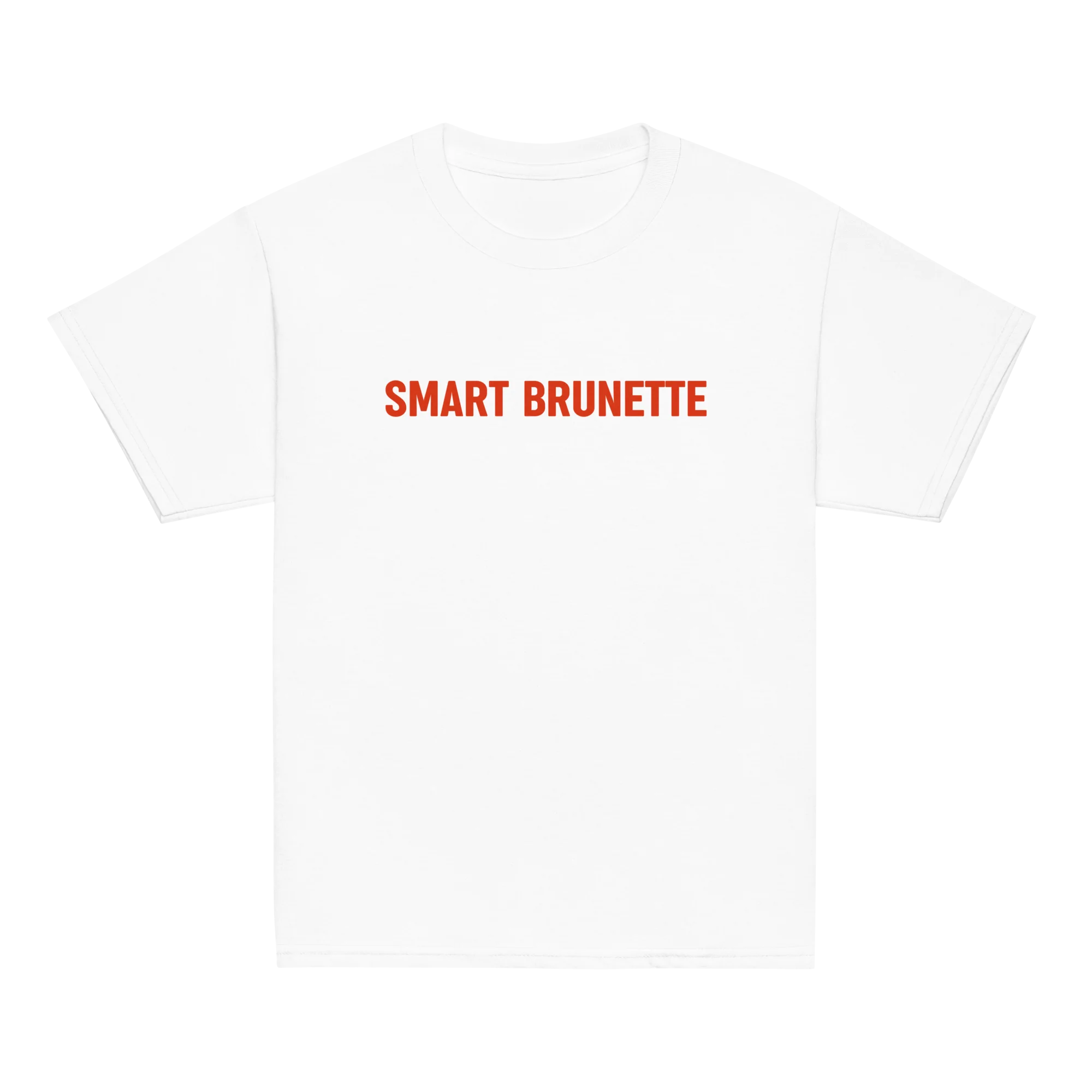 Smart Brunette Baby Tee - Image 3