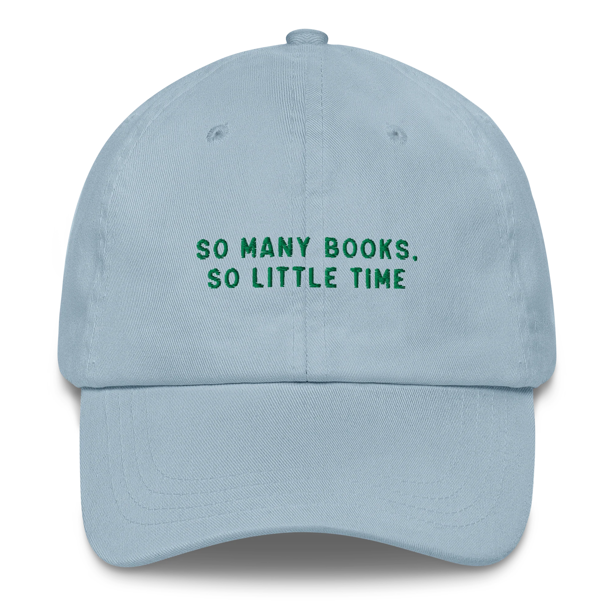 So Many Books, So Little Time Embroidered Cap - Image 4