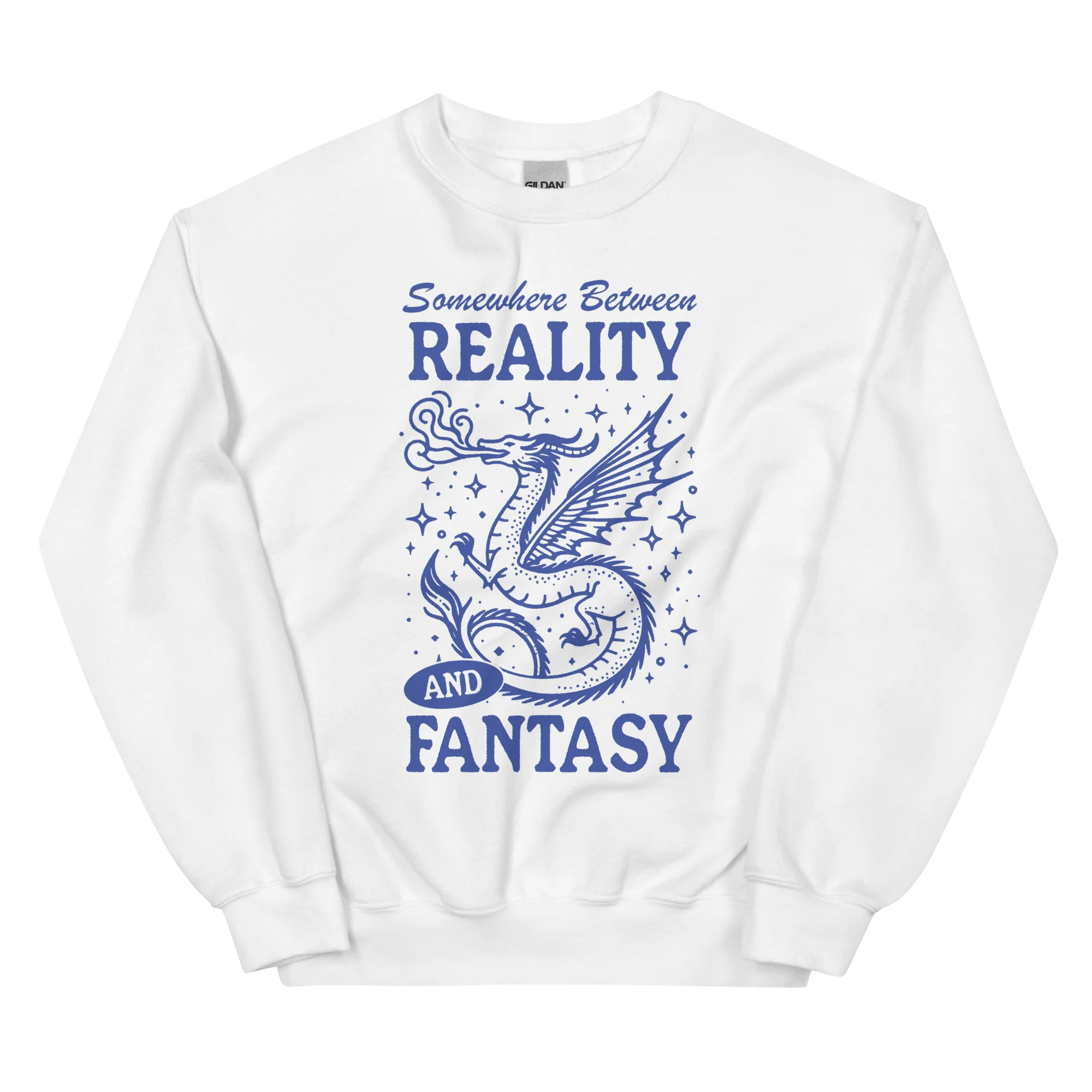 Somewhere Between Reality and Fantasy Sweatshirt - Image 3