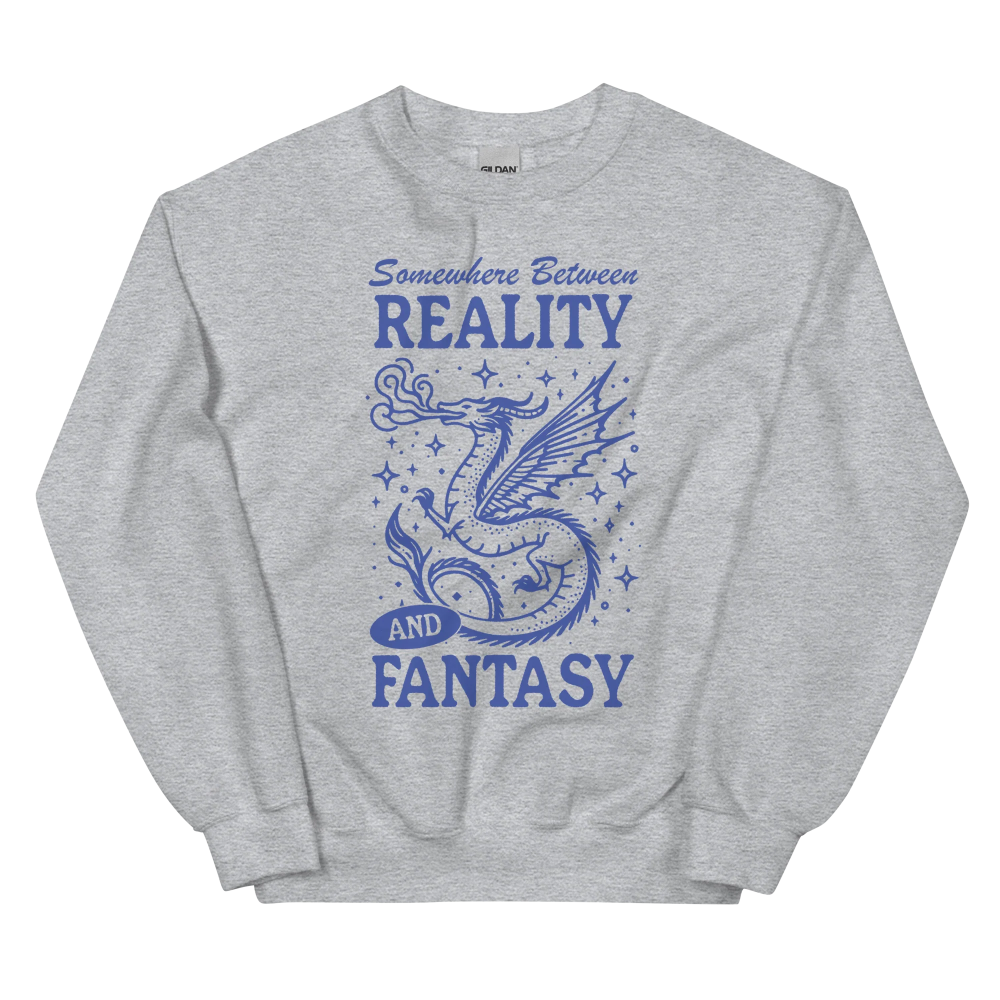 Somewhere Between Reality and Fantasy Sweatshirt - Image 4