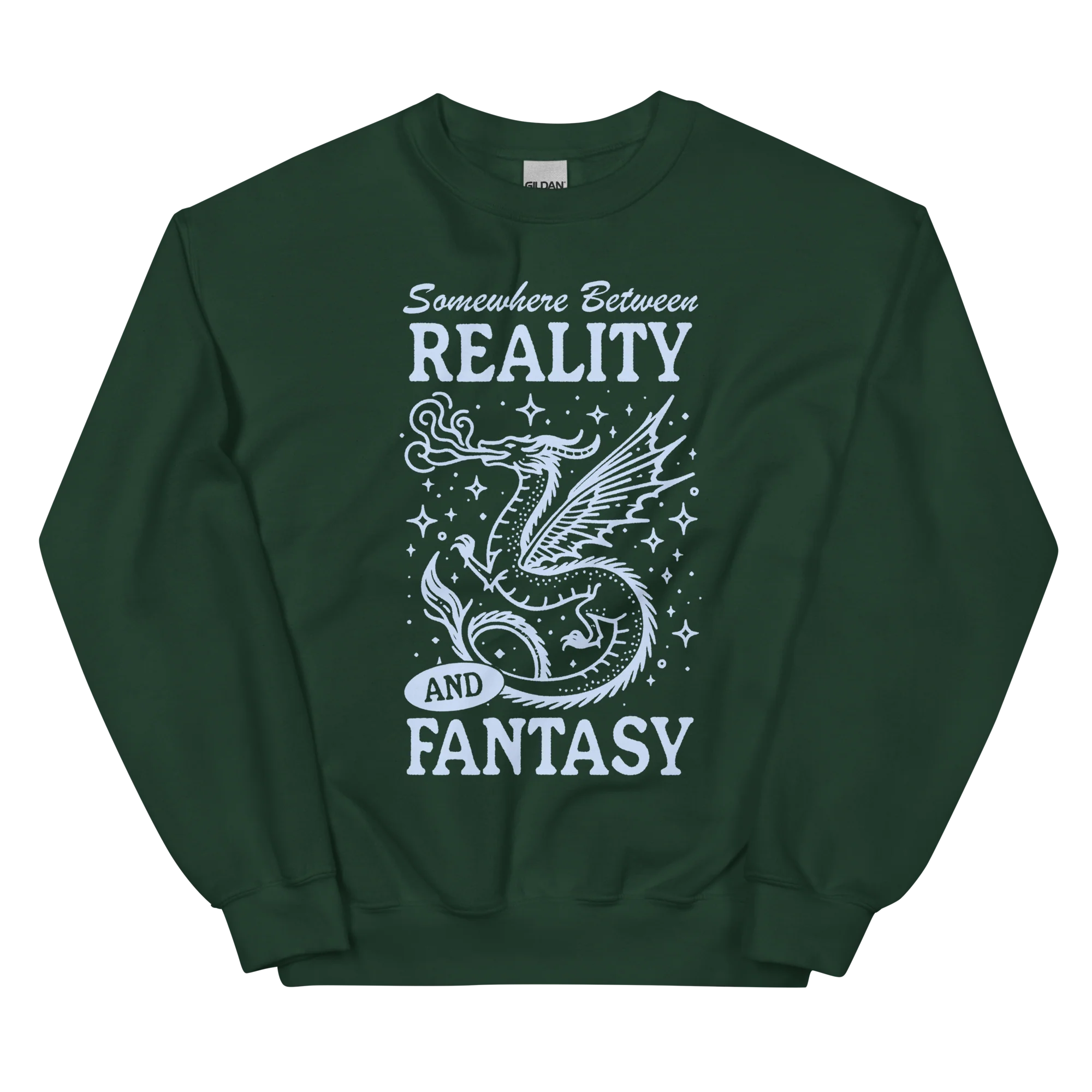Somewhere Between Reality and Fantasy Sweatshirt - Image 5