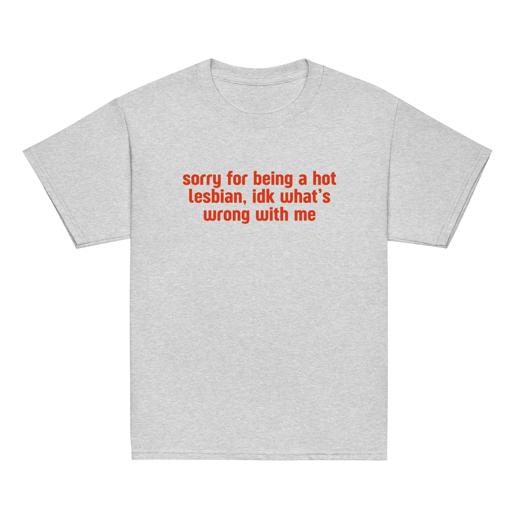 Sorry For Being a Hot Lesbian Baby Tee - Image 6