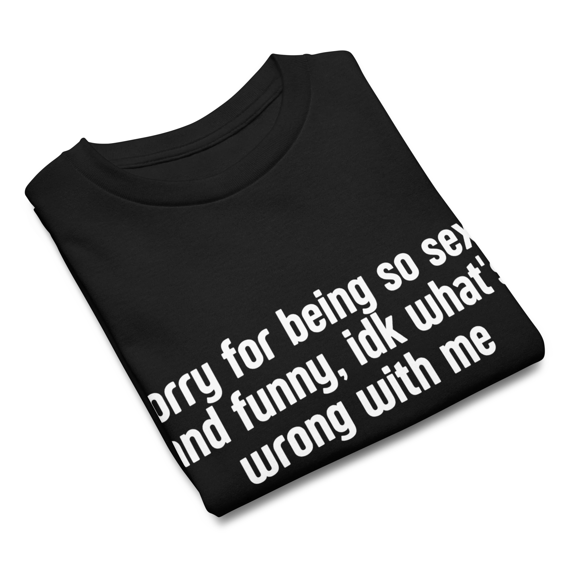 Sorry for Being so Sexy and Funny Baby Tee - Image 9